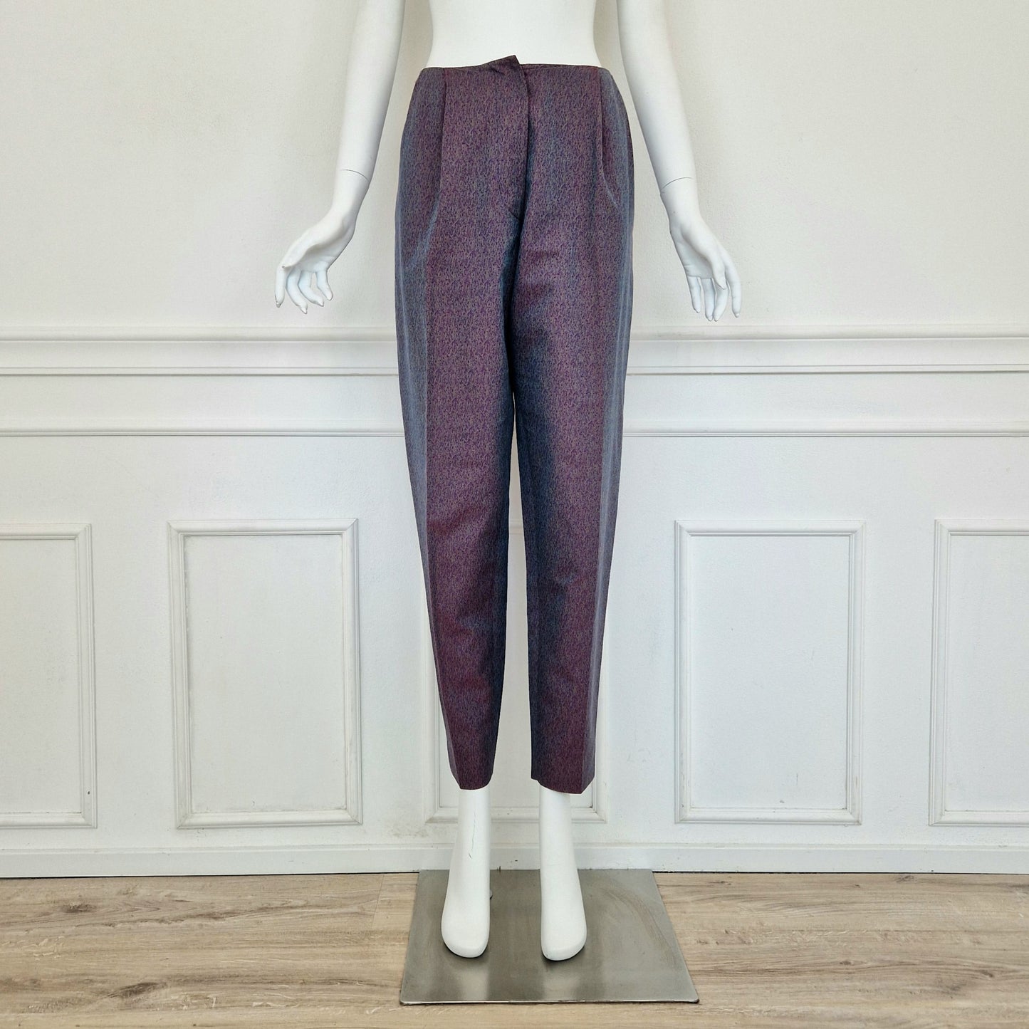 Romeo Gigli | Pantaloni vintage blu-viola