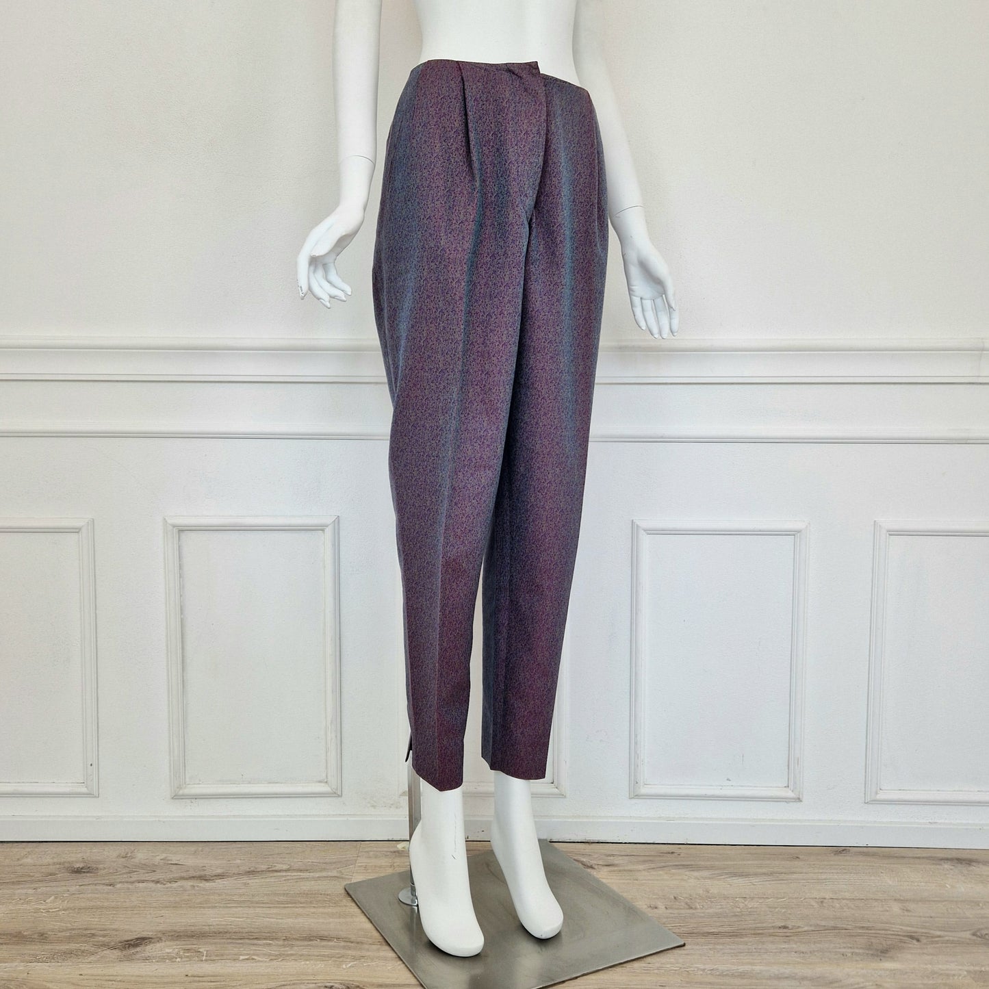 Romeo Gigli | Pantaloni vintage blu-viola