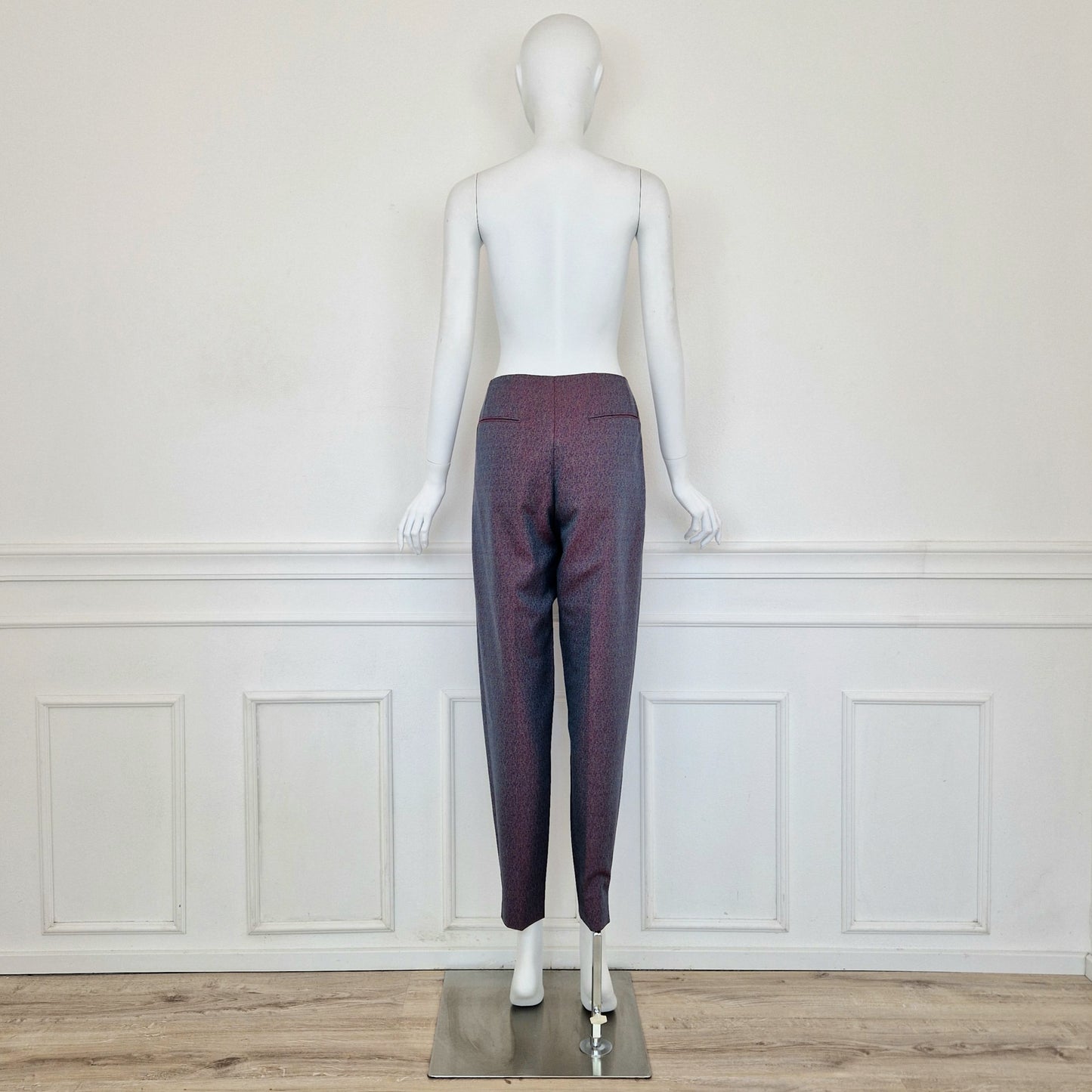 Romeo Gigli | Pantaloni vintage blu-viola