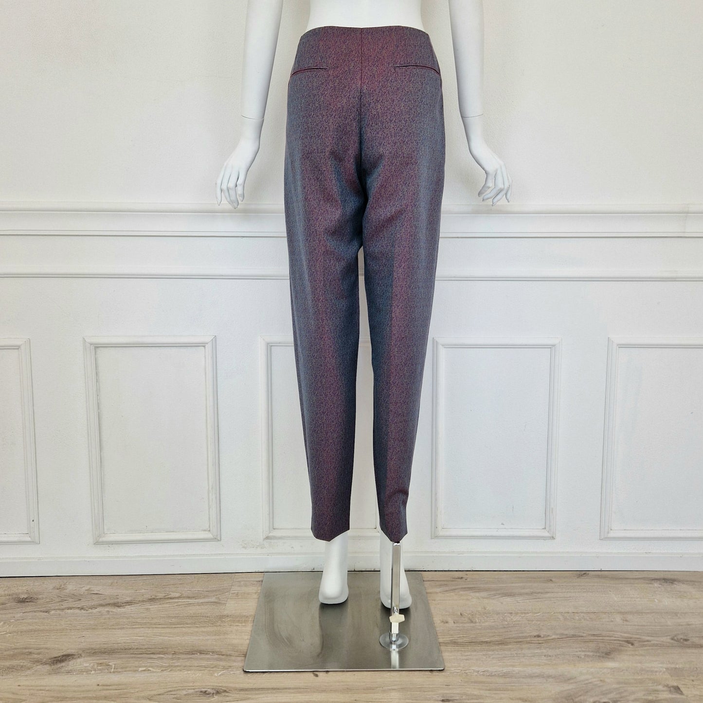 Romeo Gigli | Pantaloni vintage blu-viola