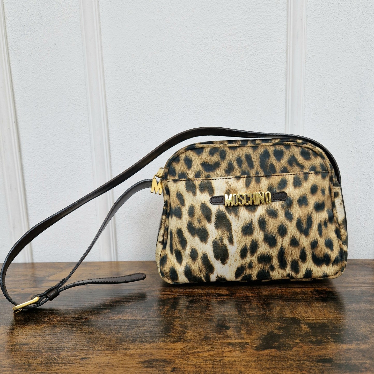 Moschino | Borsa a spalla animalier