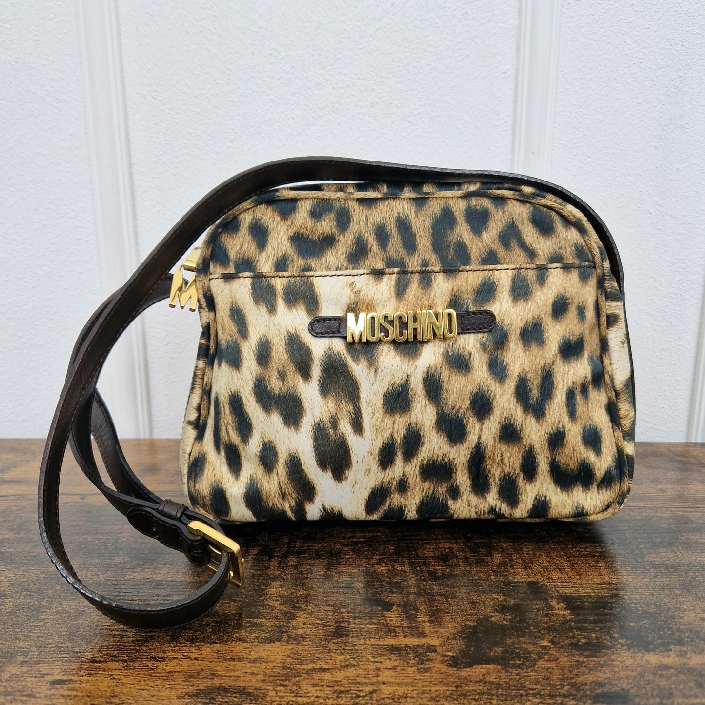 Moschino | Borsa a spalla animalier