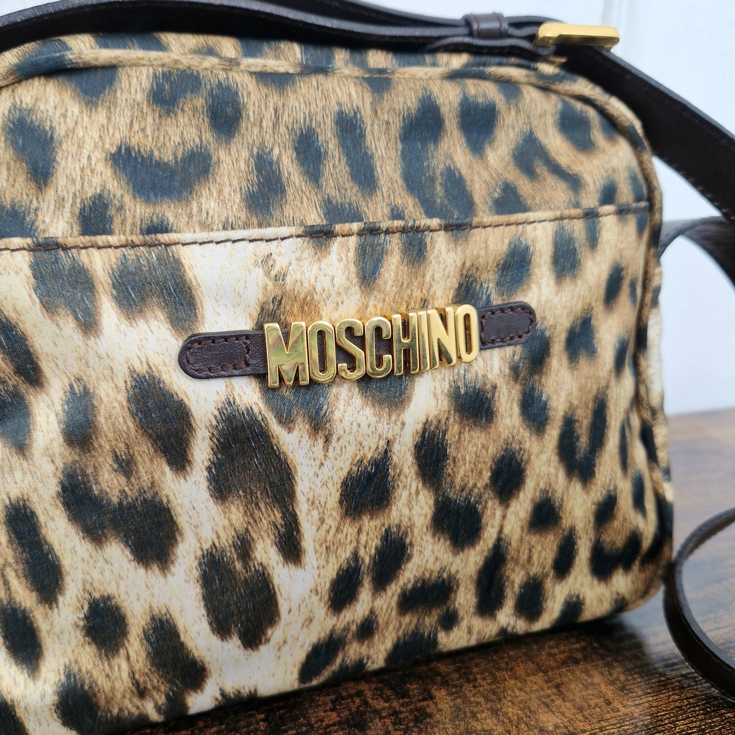 Moschino | Borsa a spalla animalier