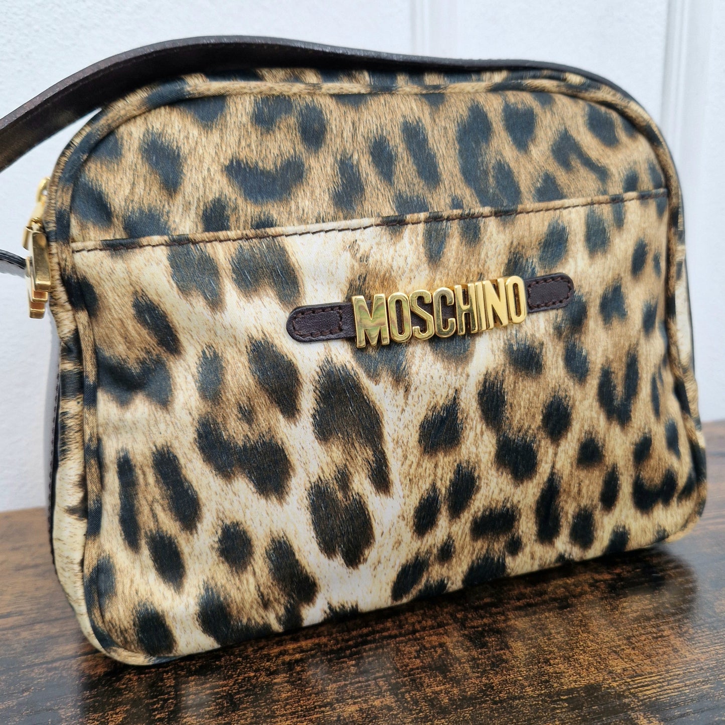 Moschino | Borsa a spalla animalier