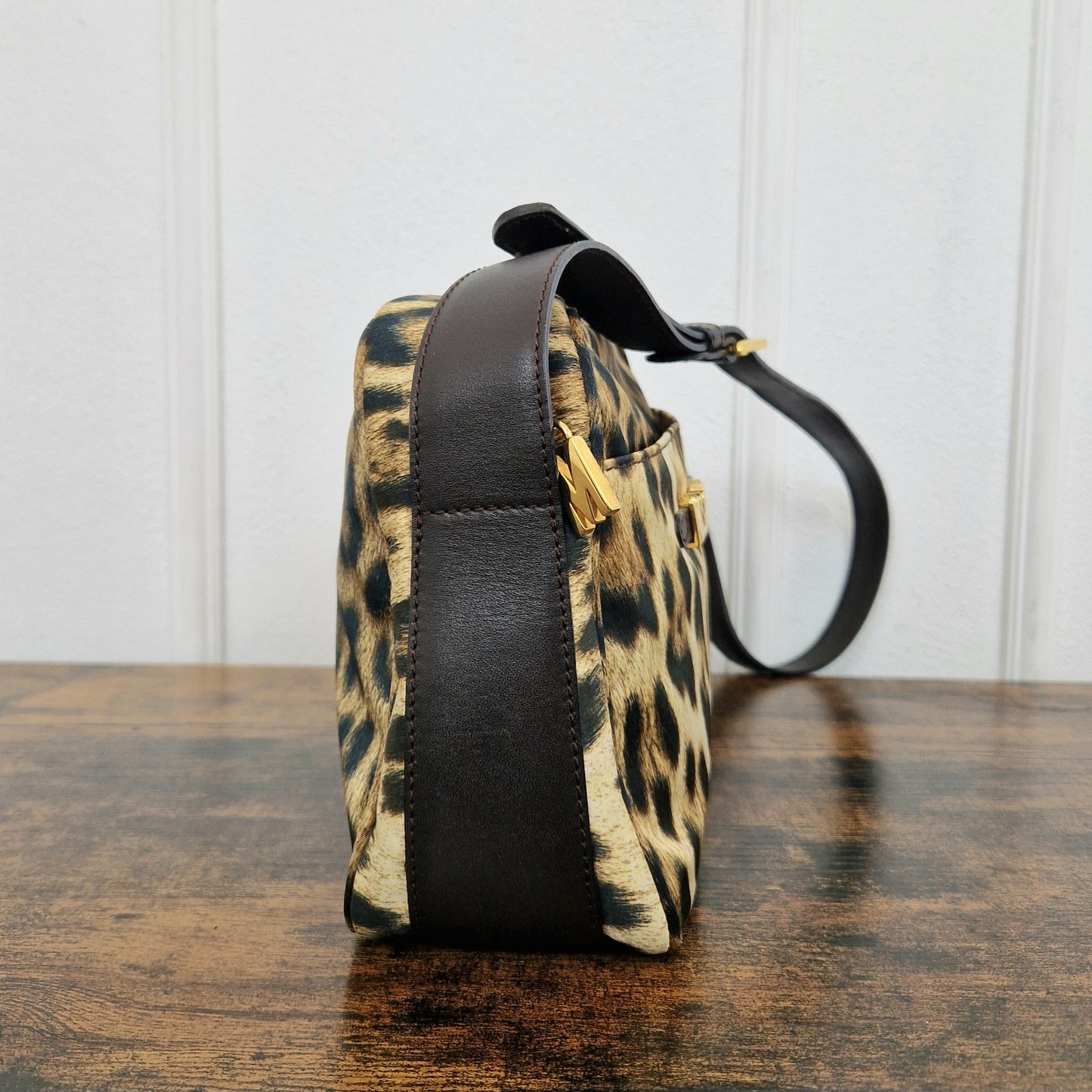 Moschino | Borsa a spalla animalier