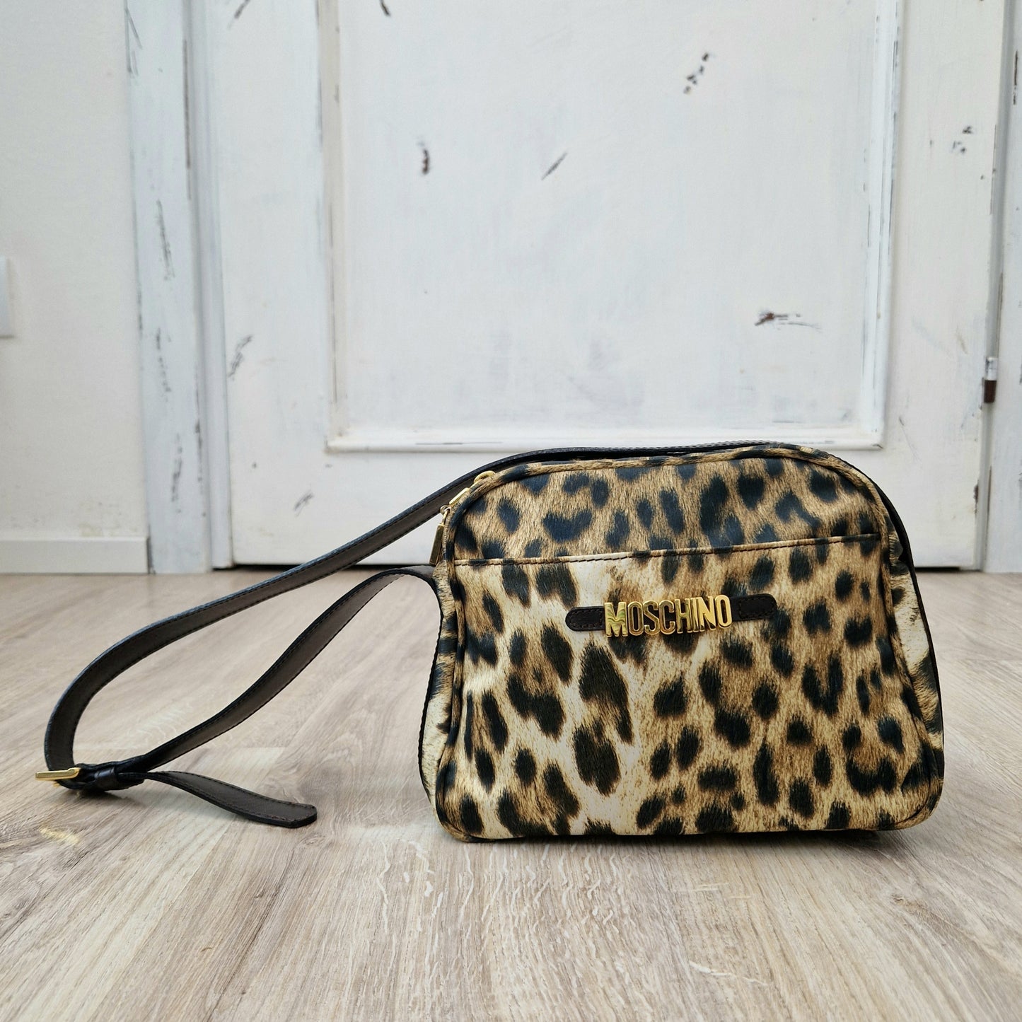 Moschino | Borsa a spalla animalier