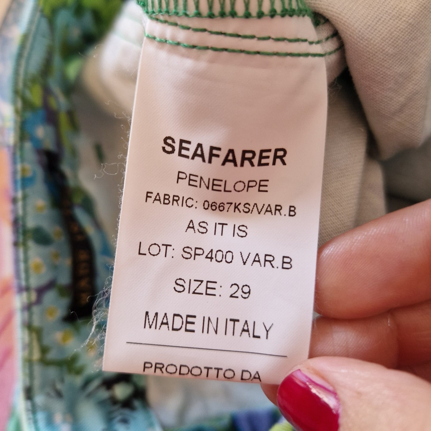 The Seafarer & Ken Scott | Pantaloni a fiori