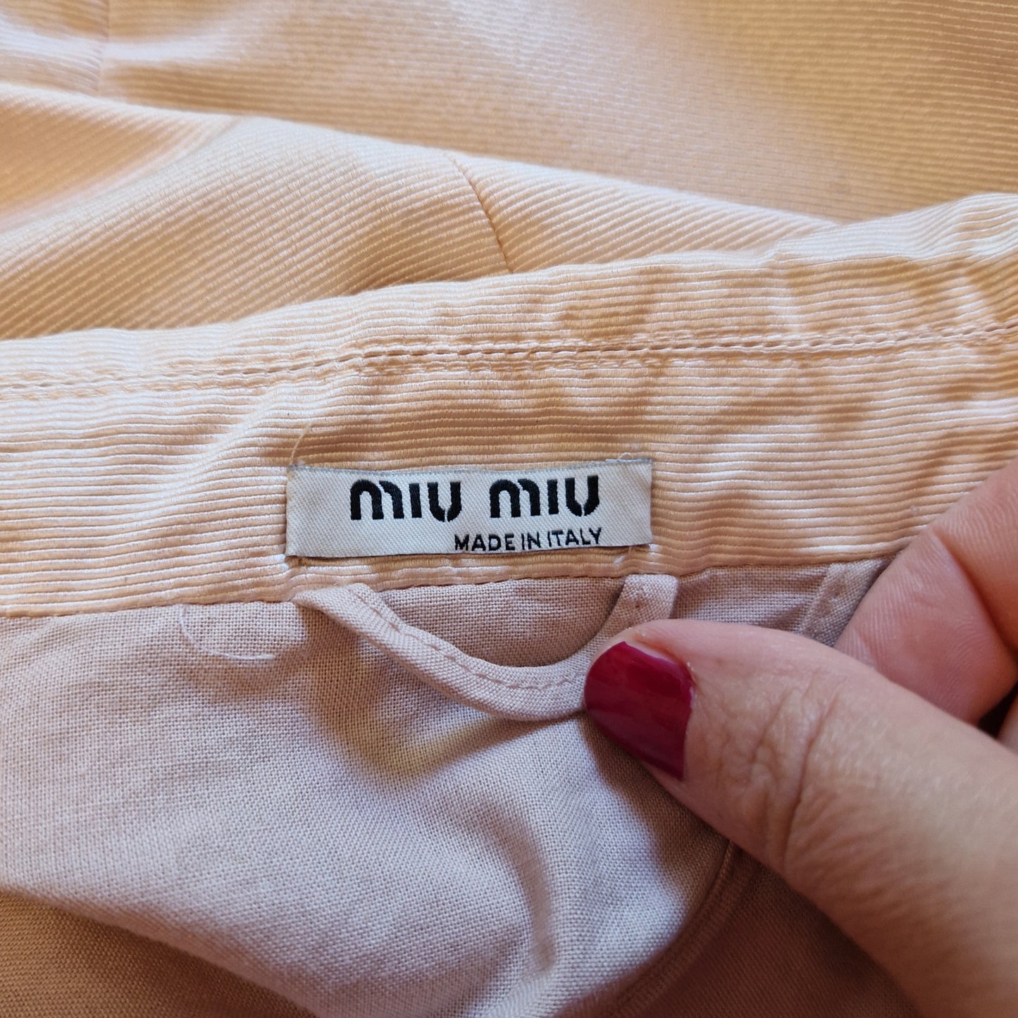 Miu Miu | Giacca rosa chiaro