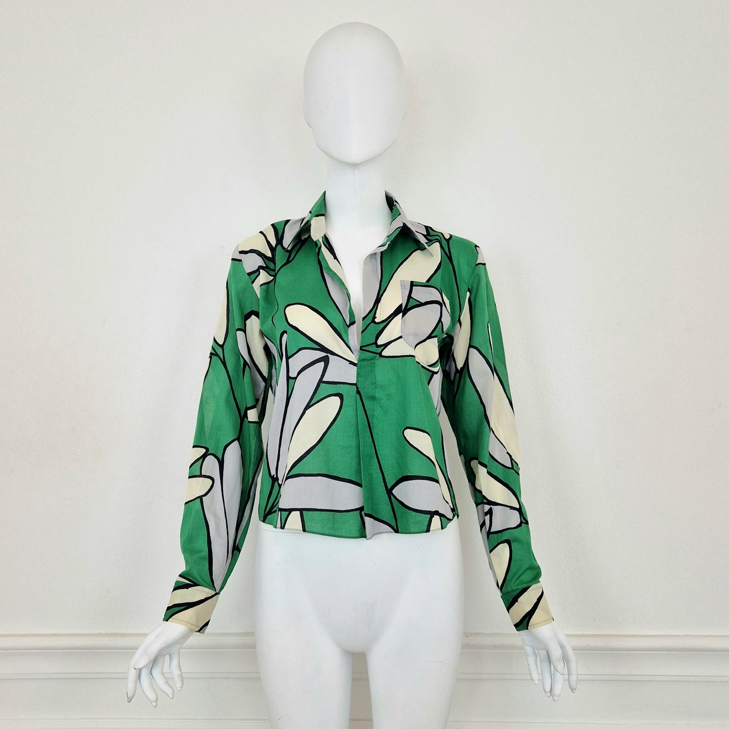 Marni | Camicia cotone verde