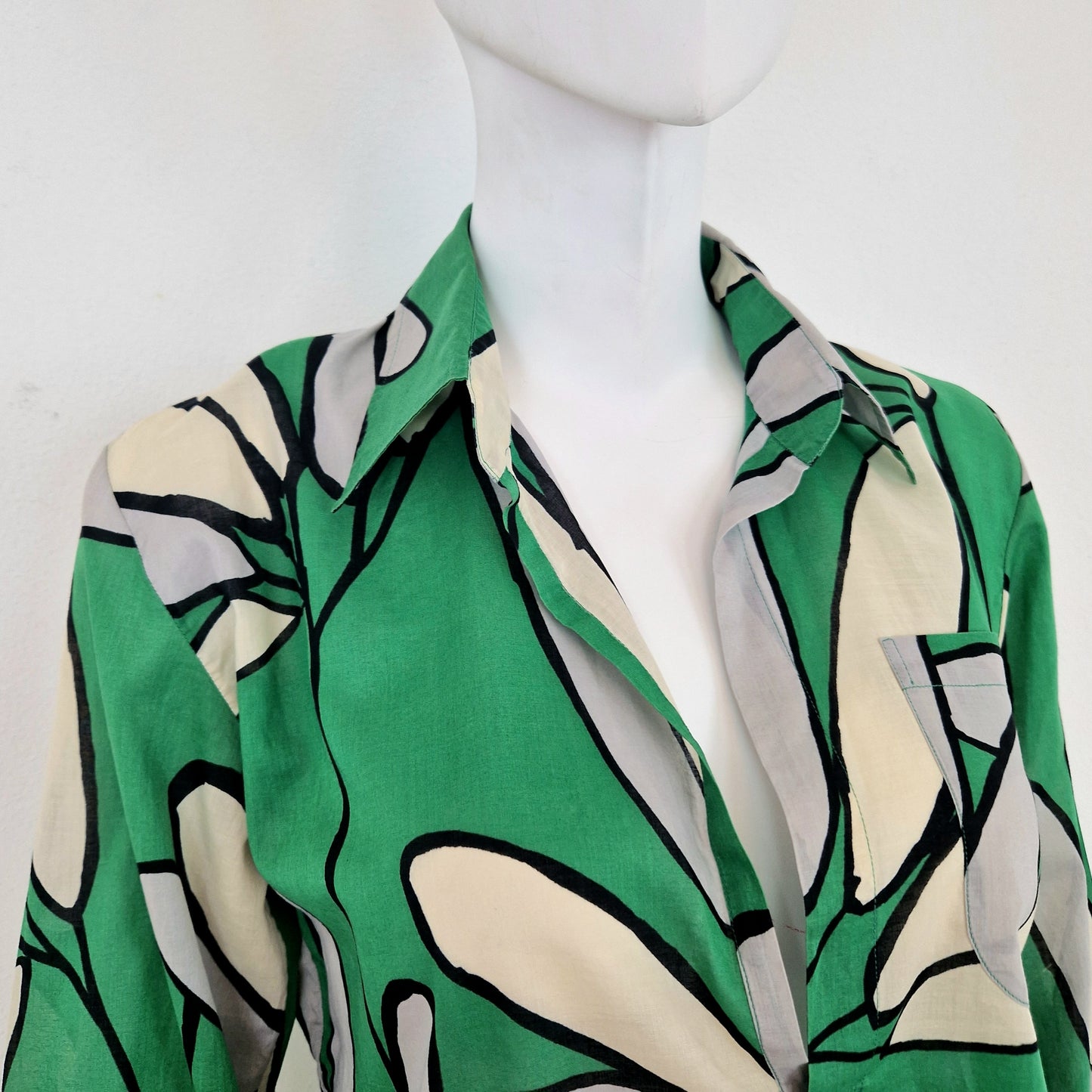 Marni | Camicia cotone verde