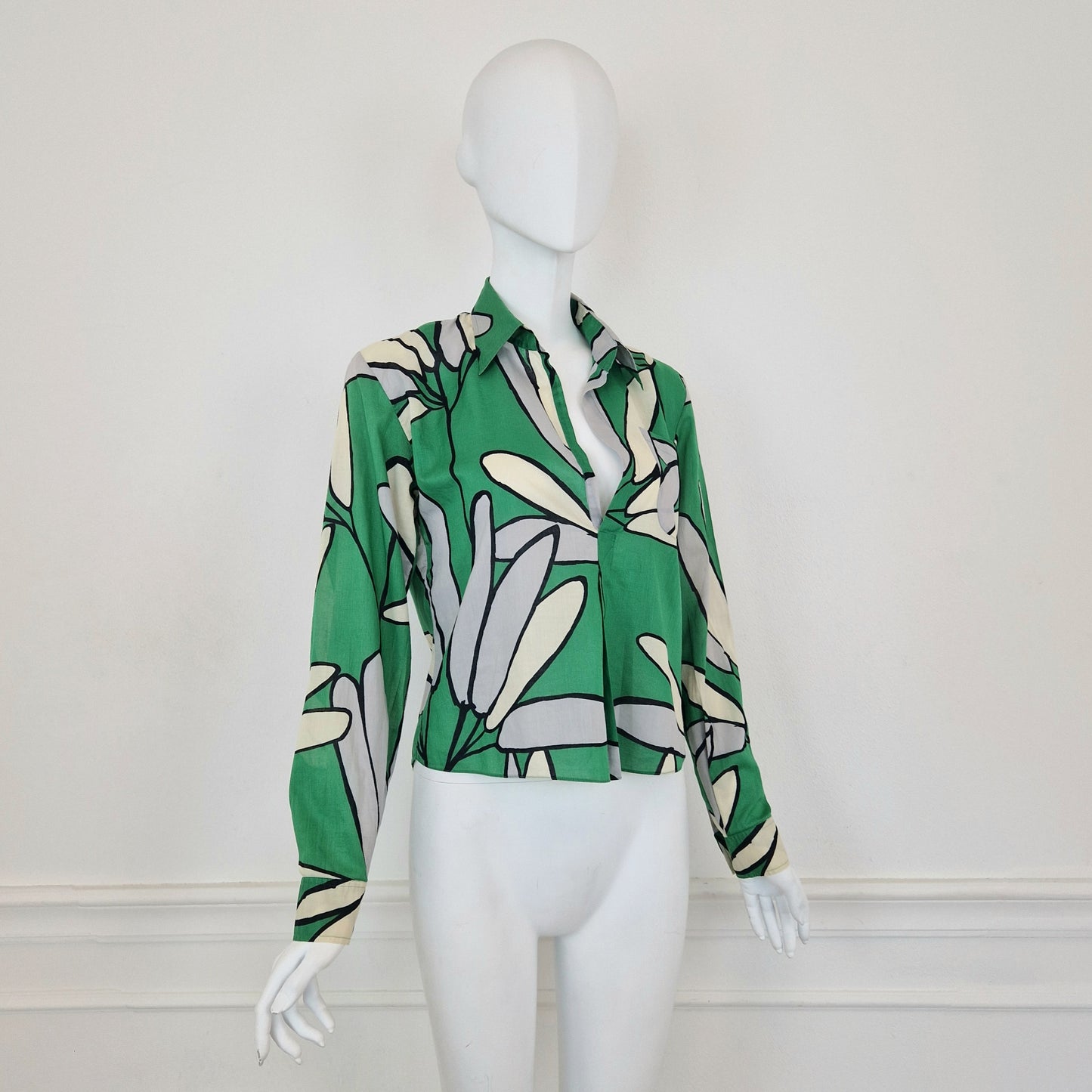 Marni | Camicia cotone verde