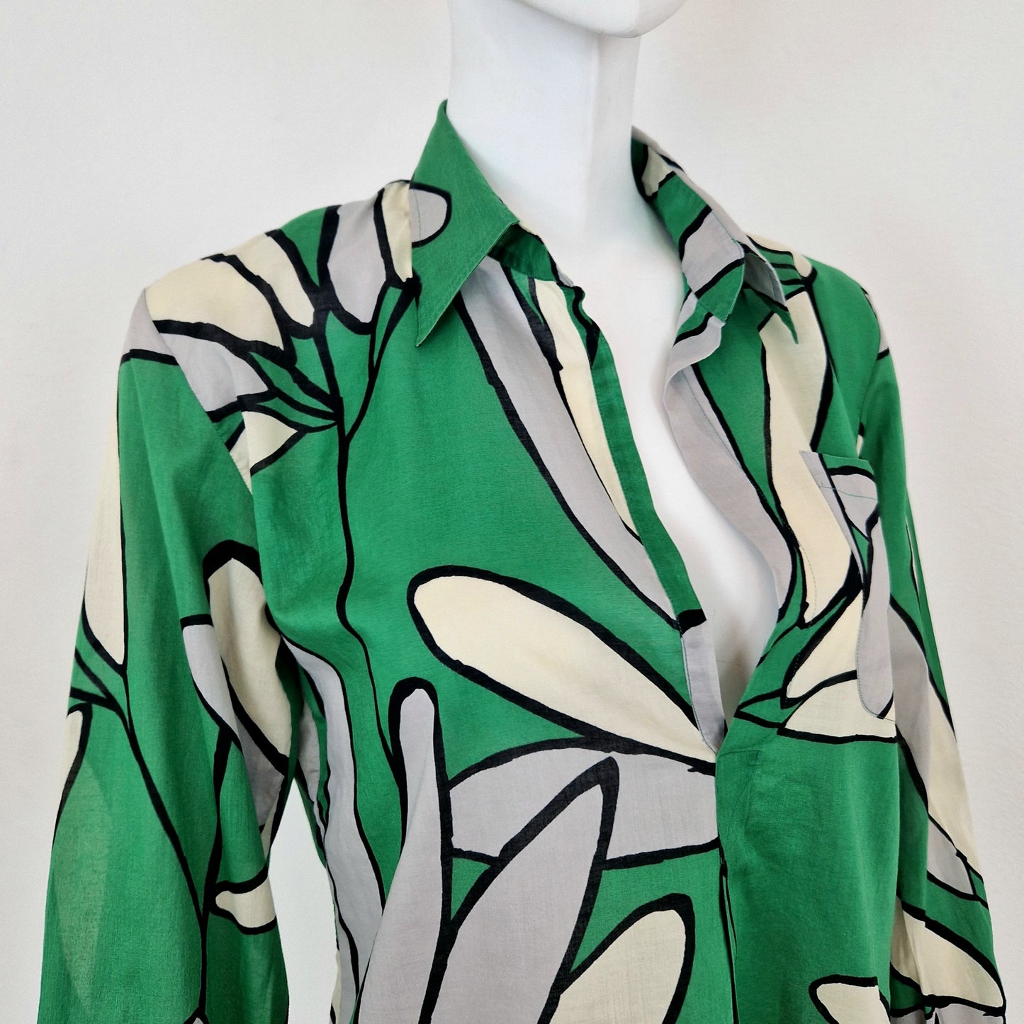 Marni | Camicia cotone verde