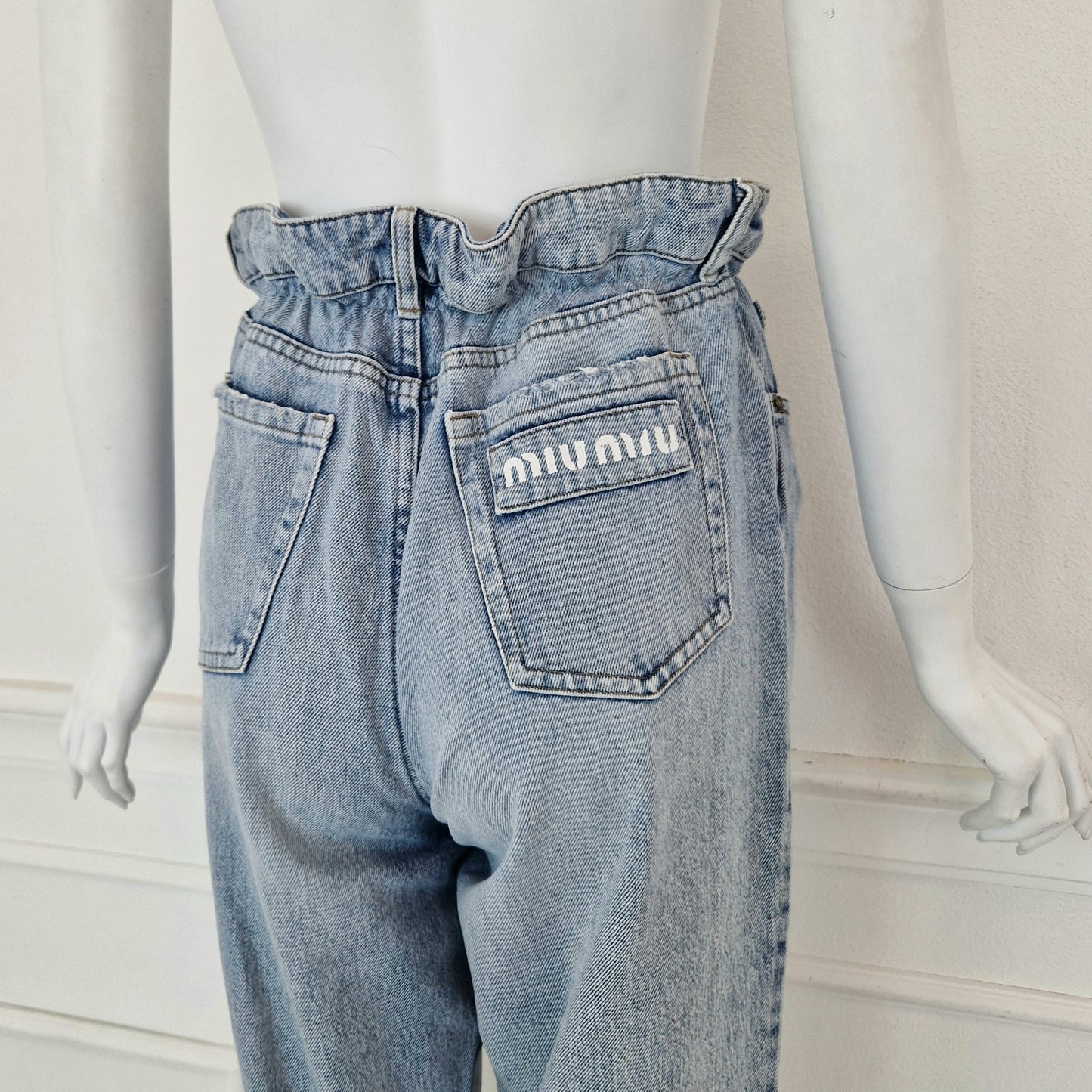 Miu Miu | Jeans a caramella