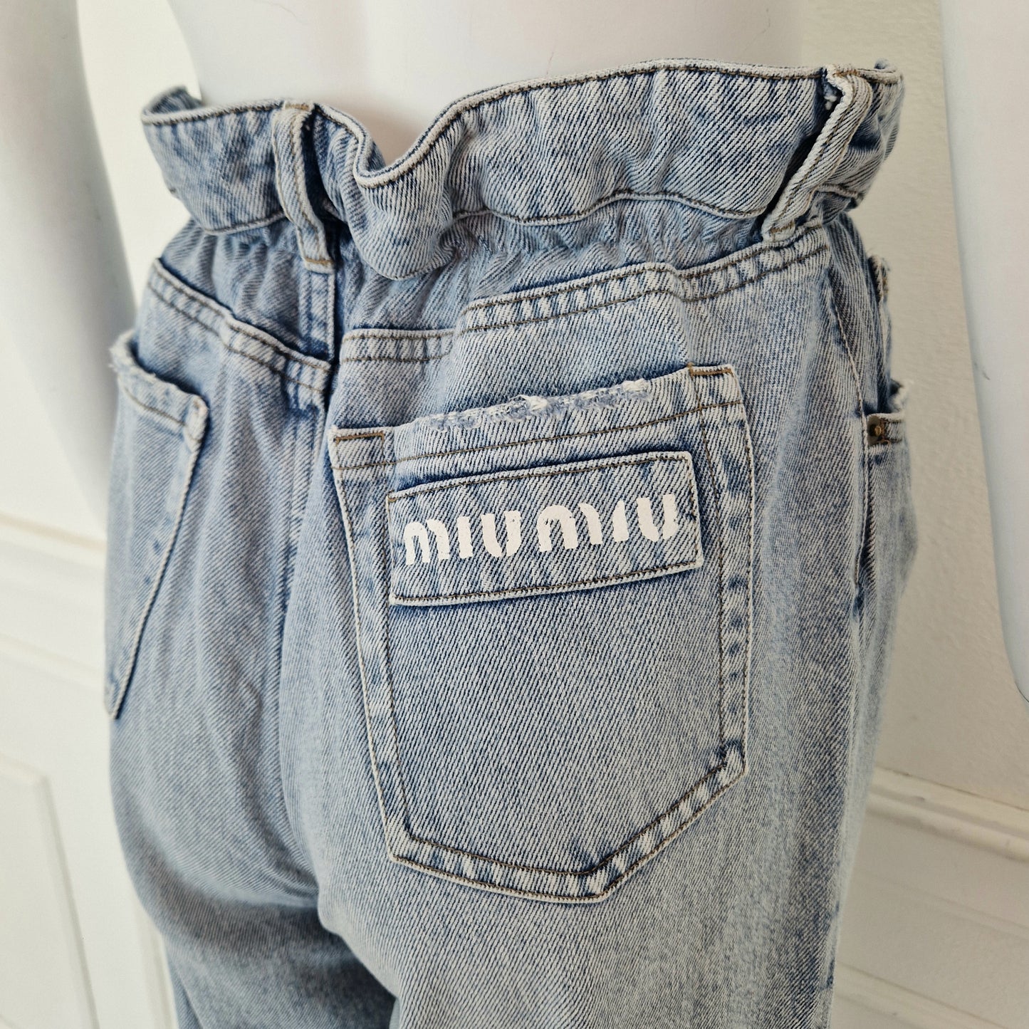 Miu Miu | Jeans a caramella