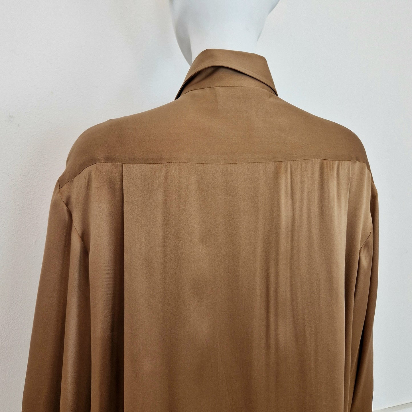 Gianfranco Ferrè | Camicia in seta bronzo