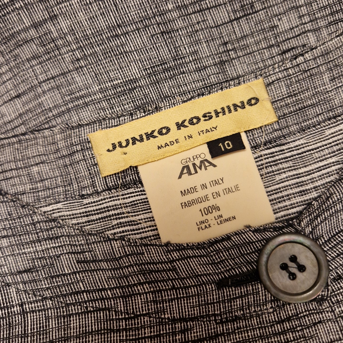 Junko Koshino | Camicia asimmetrica in lino