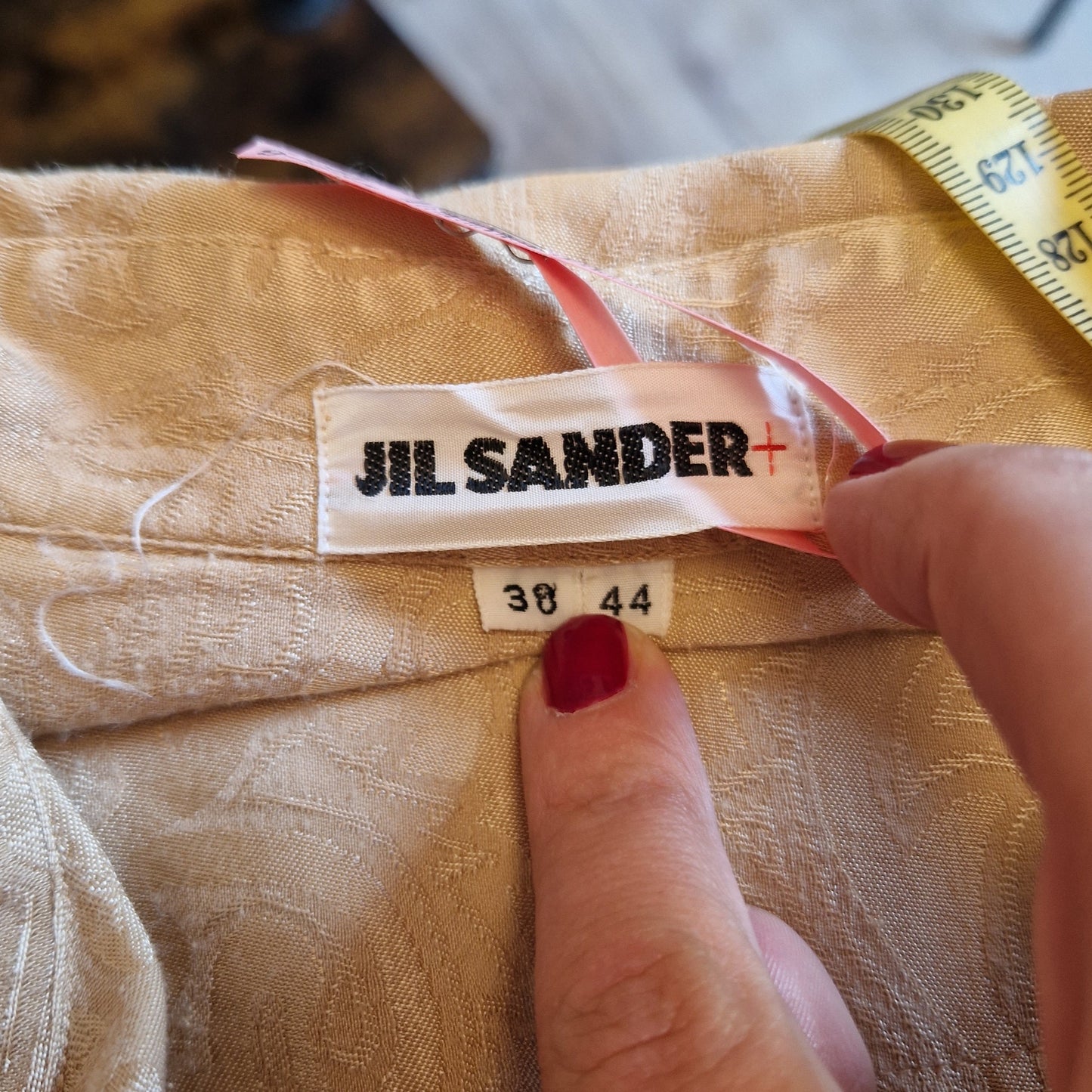 Jil Sander | Camicia vintage sabbia