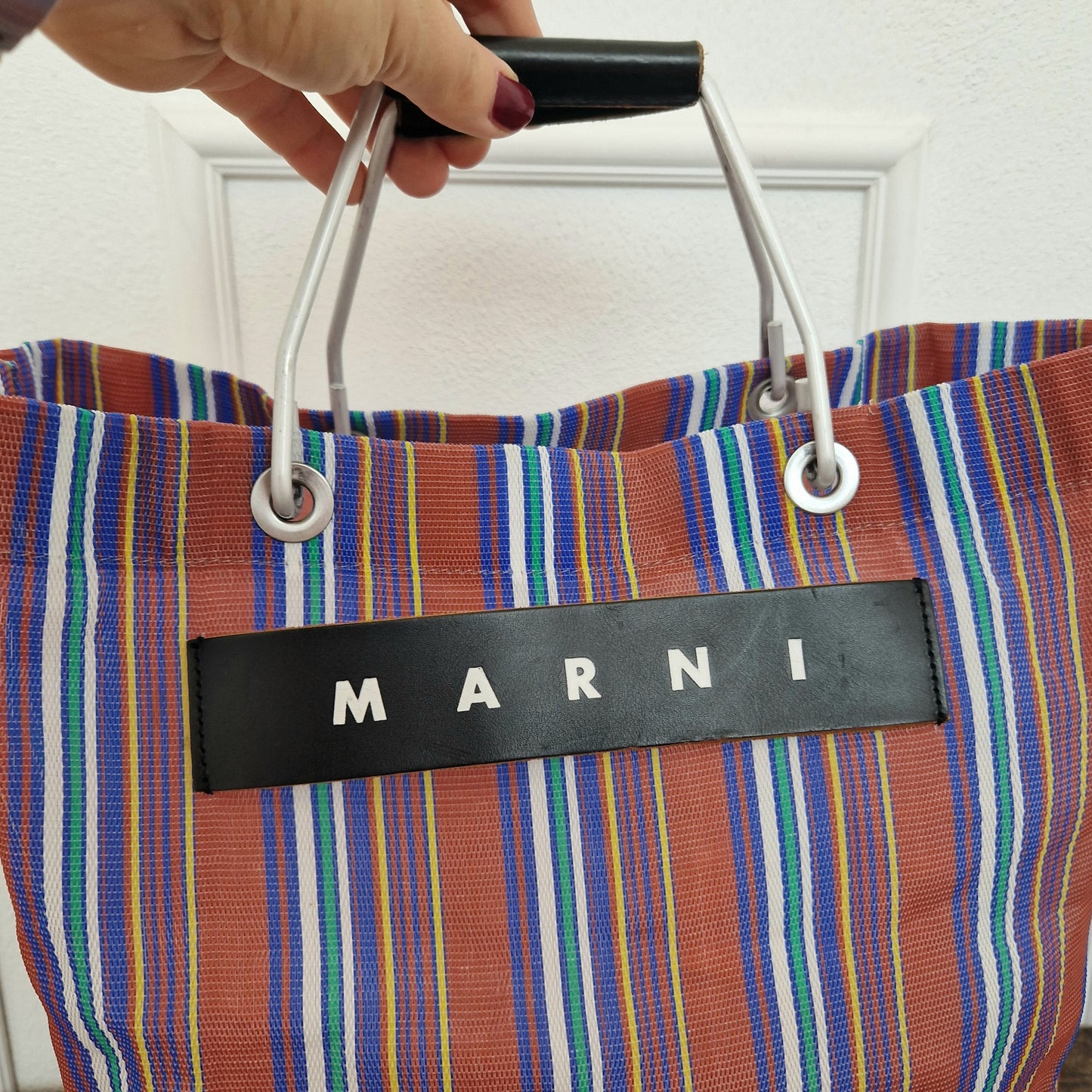 Marni | Borsa shopper a righe