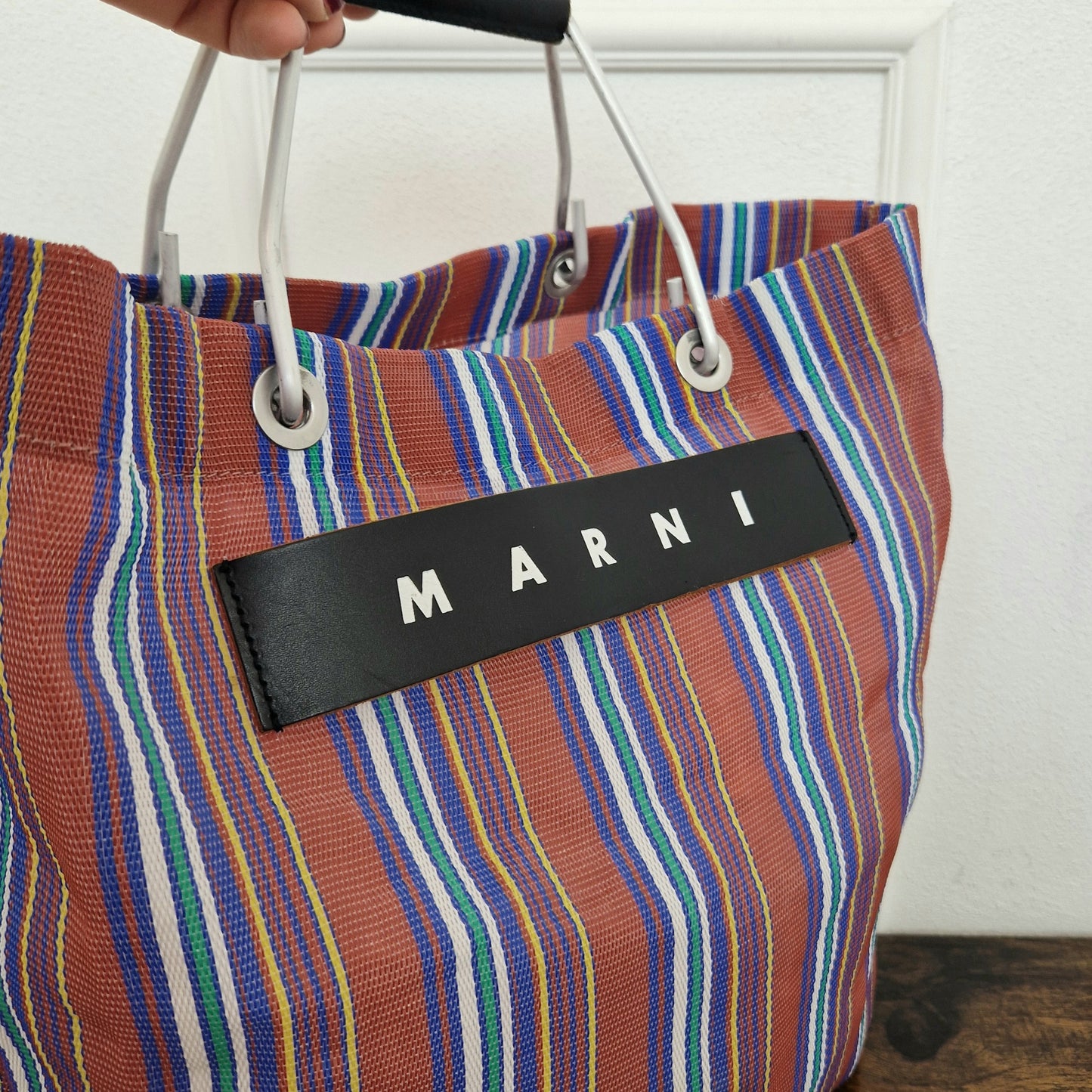 Marni | Borsa shopper a righe