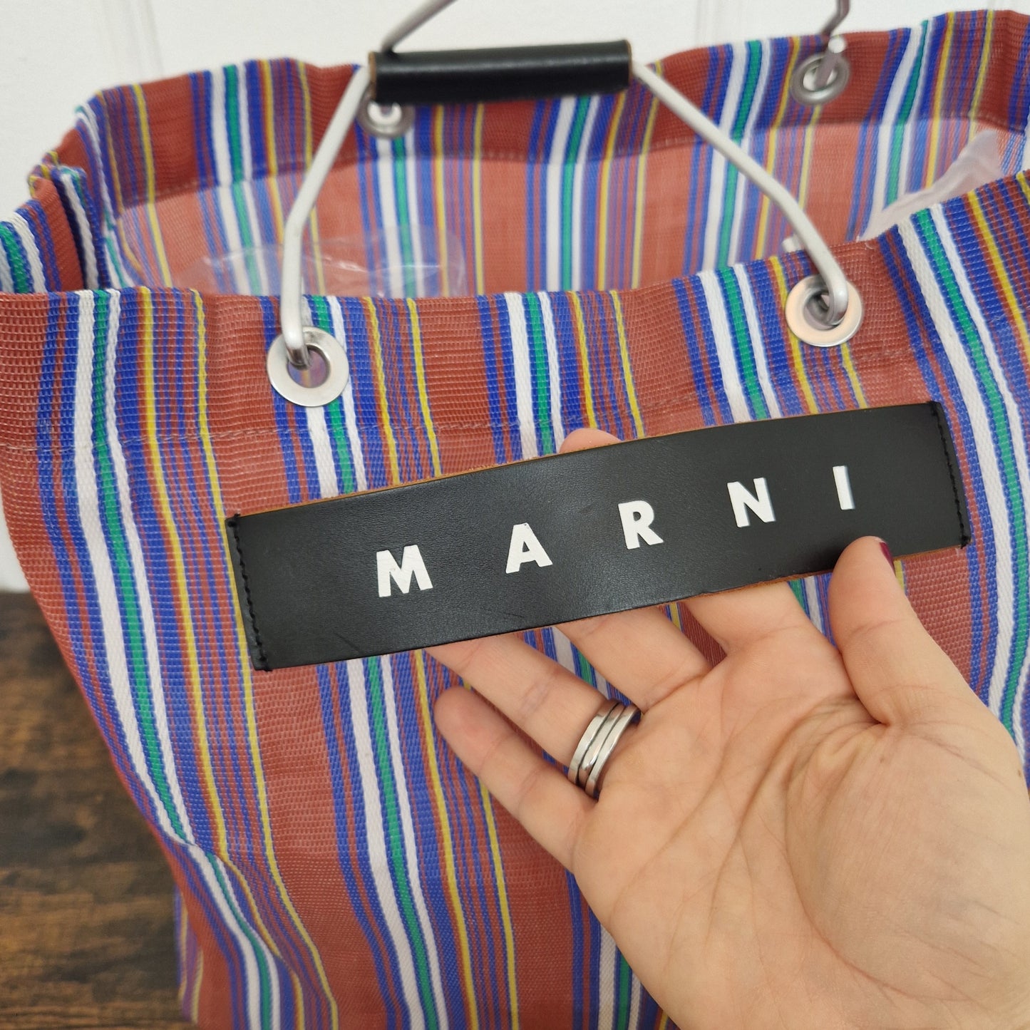 Marni | Borsa shopper a righe