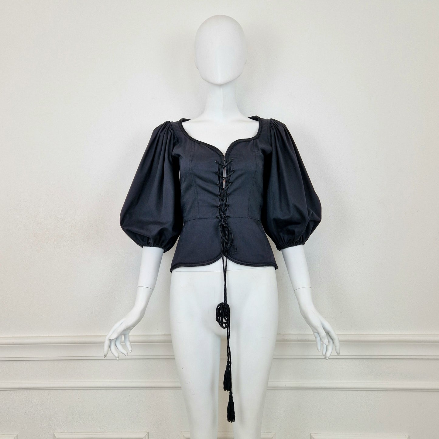 Yves Saint Laurent | Bustier in cotone 1977