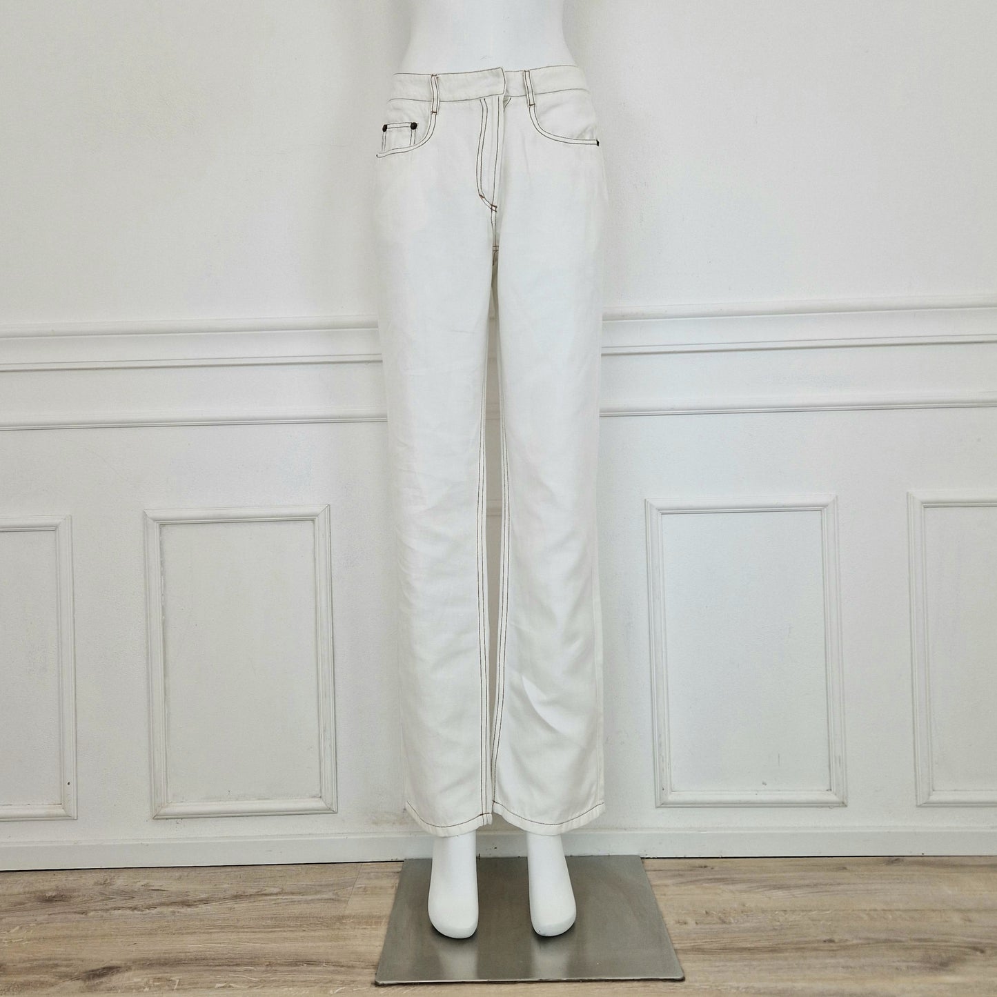 Maison Martin Margiela | Pantaloni in lino e cotone