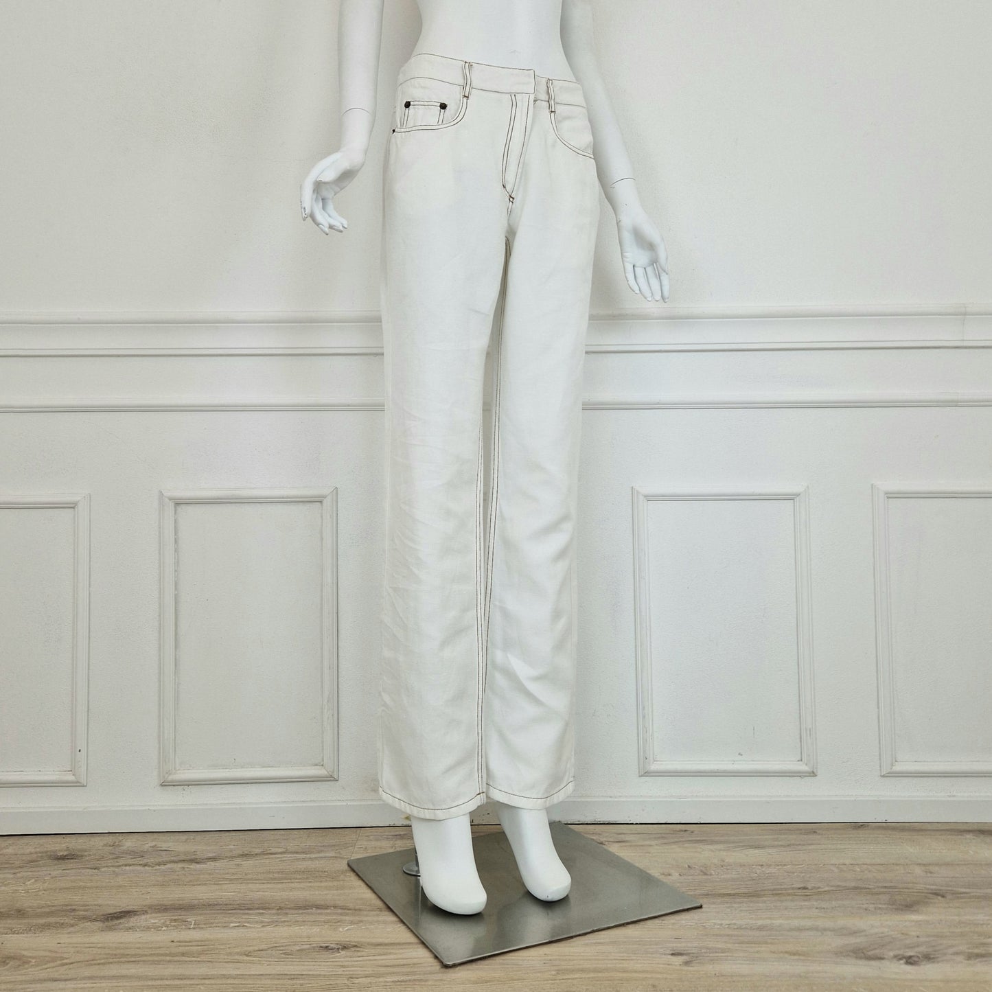 Maison Martin Margiela | Pantaloni in lino e cotone