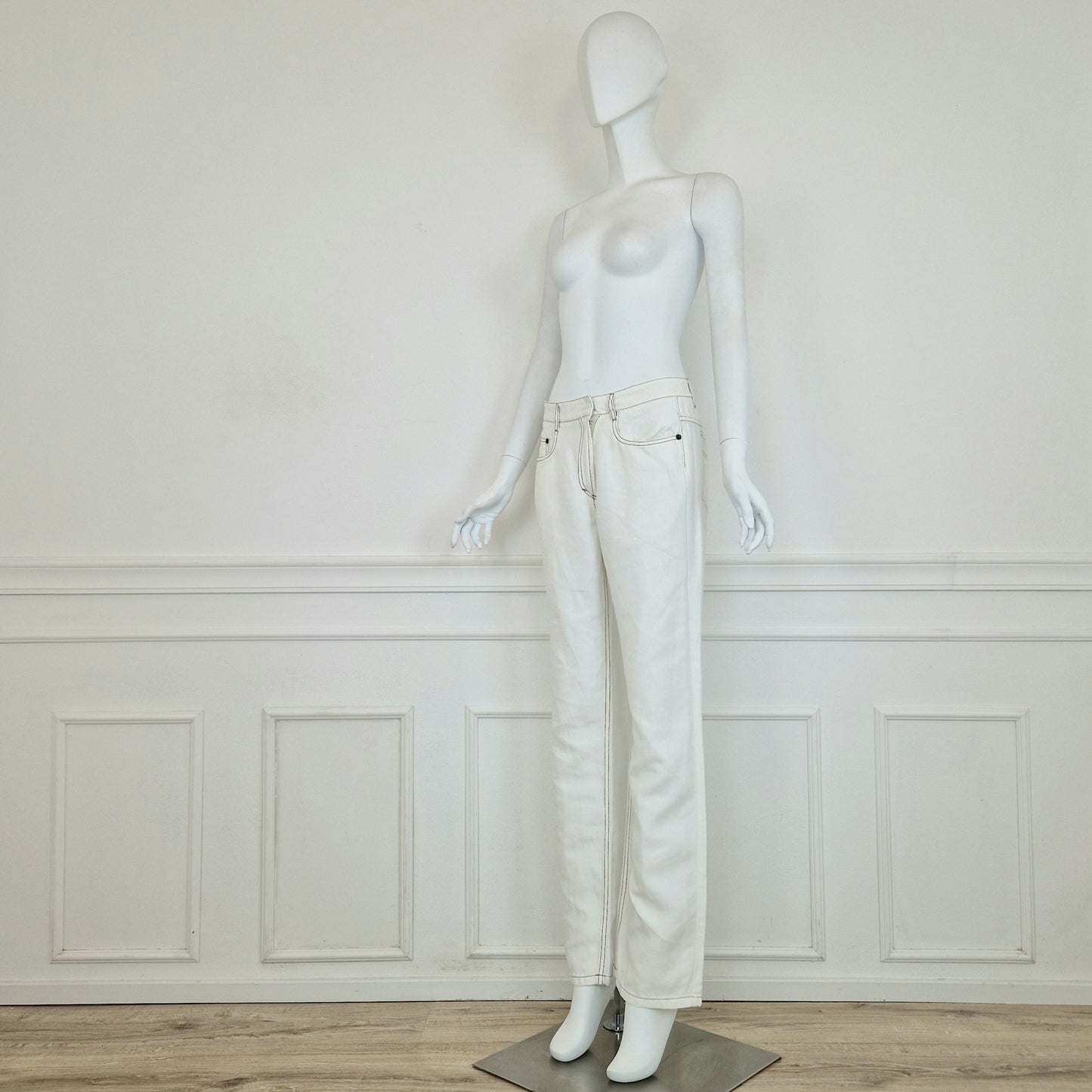 Maison Martin Margiela | Pantaloni in lino e cotone