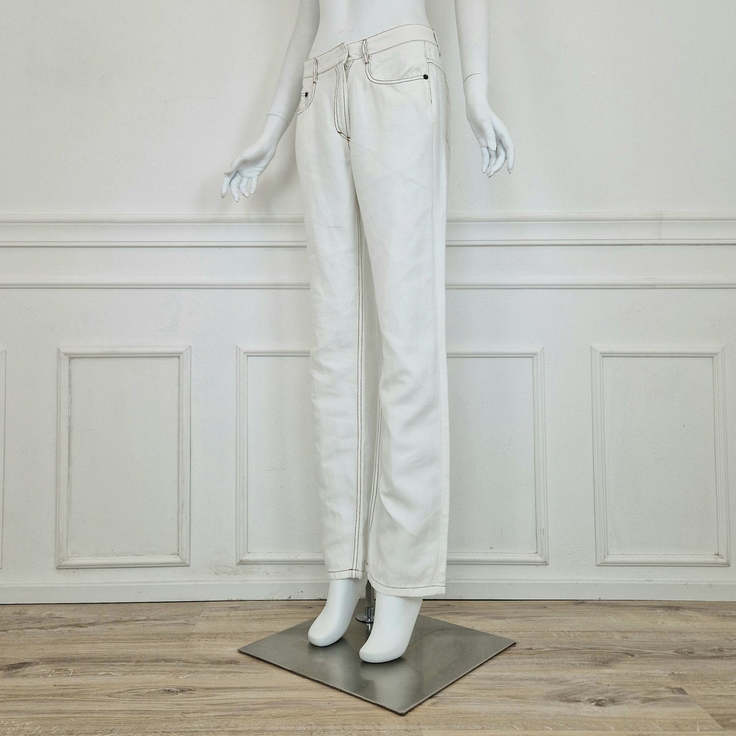 Maison Martin Margiela | Pantaloni in lino e cotone