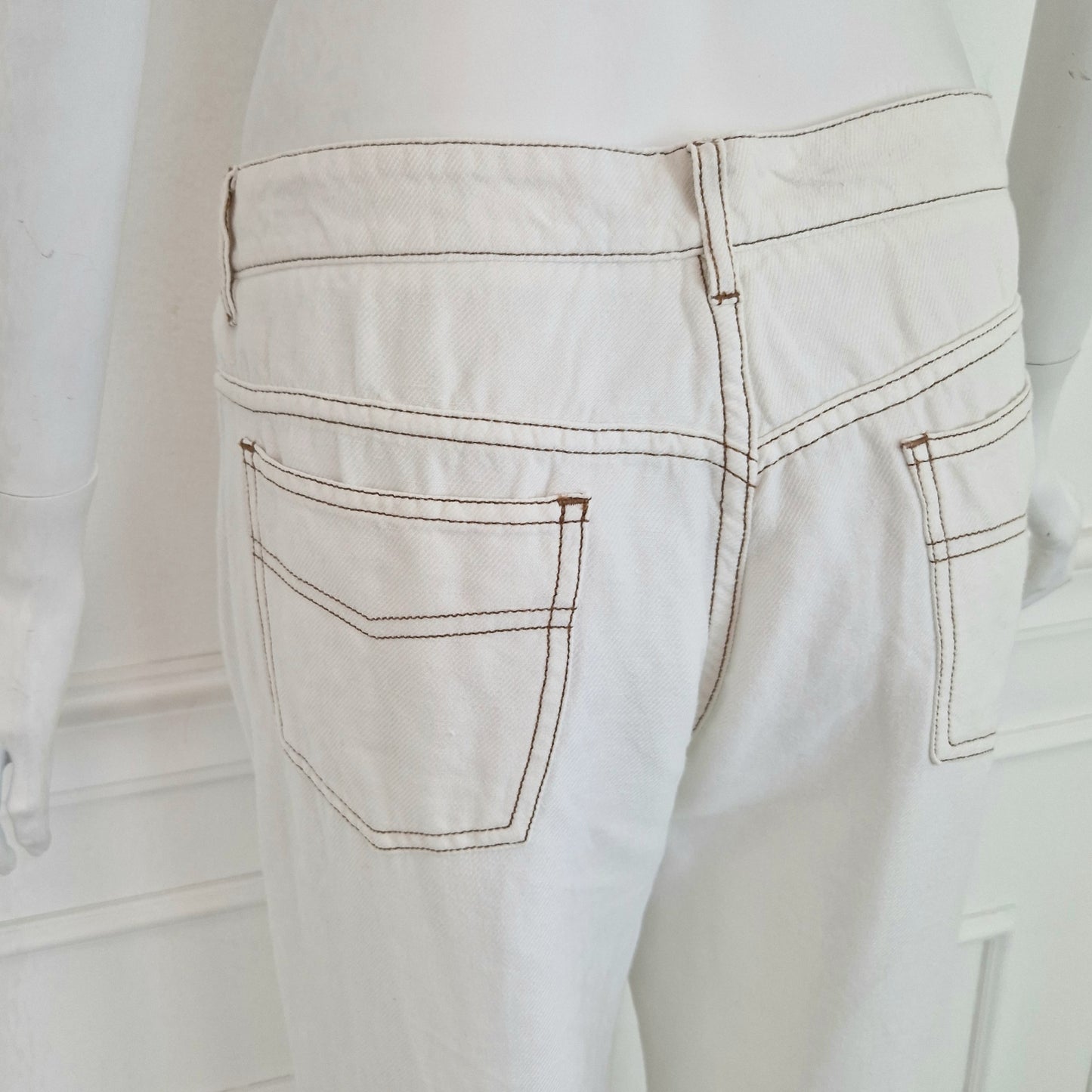 Maison Martin Margiela | Pantaloni in lino e cotone