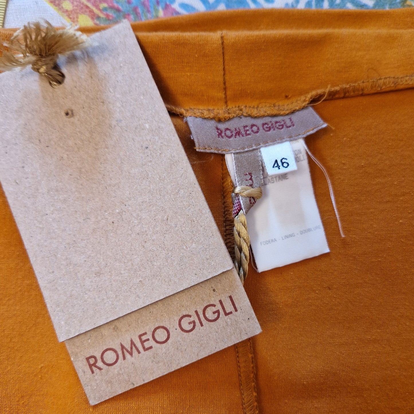 Romeo Gigli | Completo arancio 1990