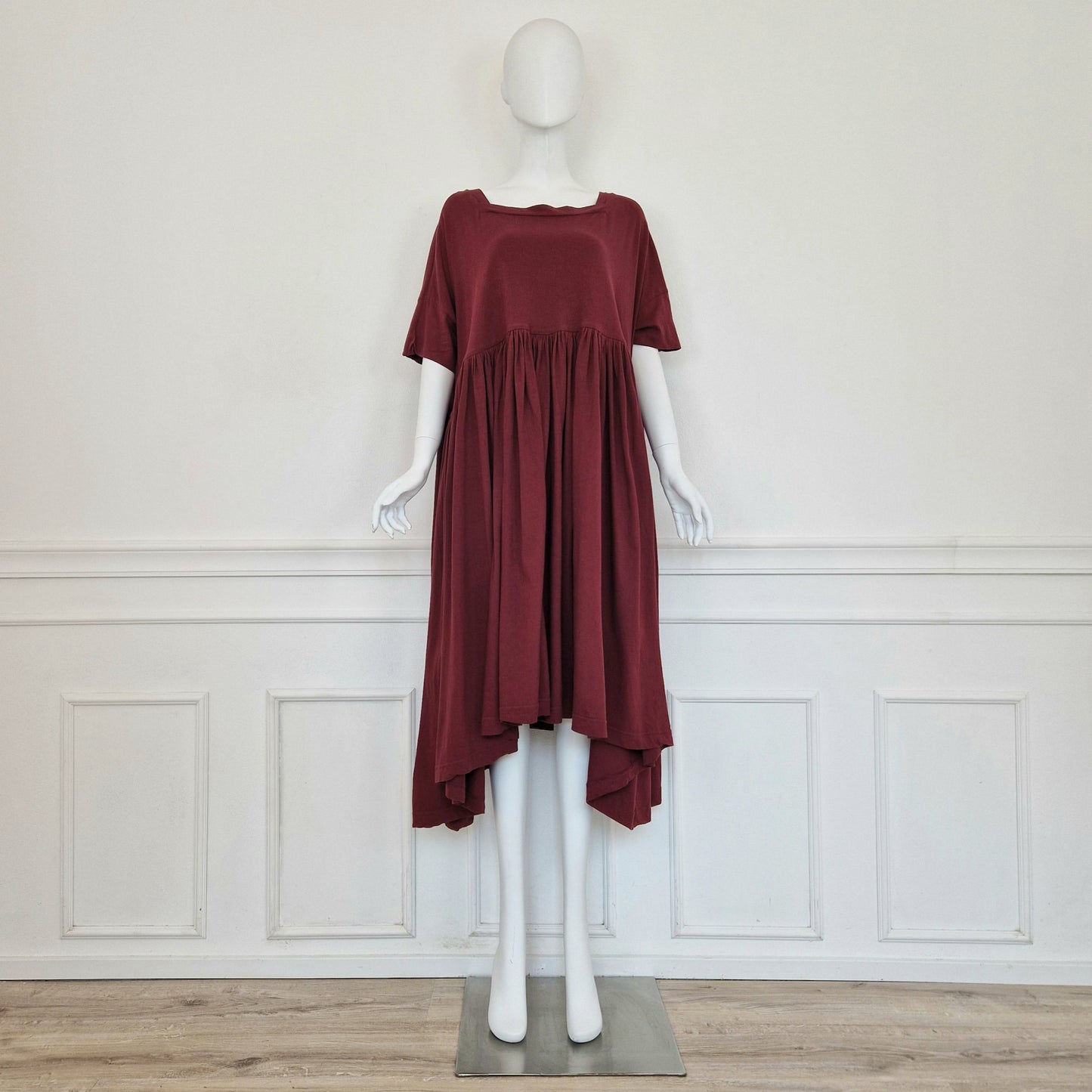 Romeo Gigli | Abito oversize bordeaux