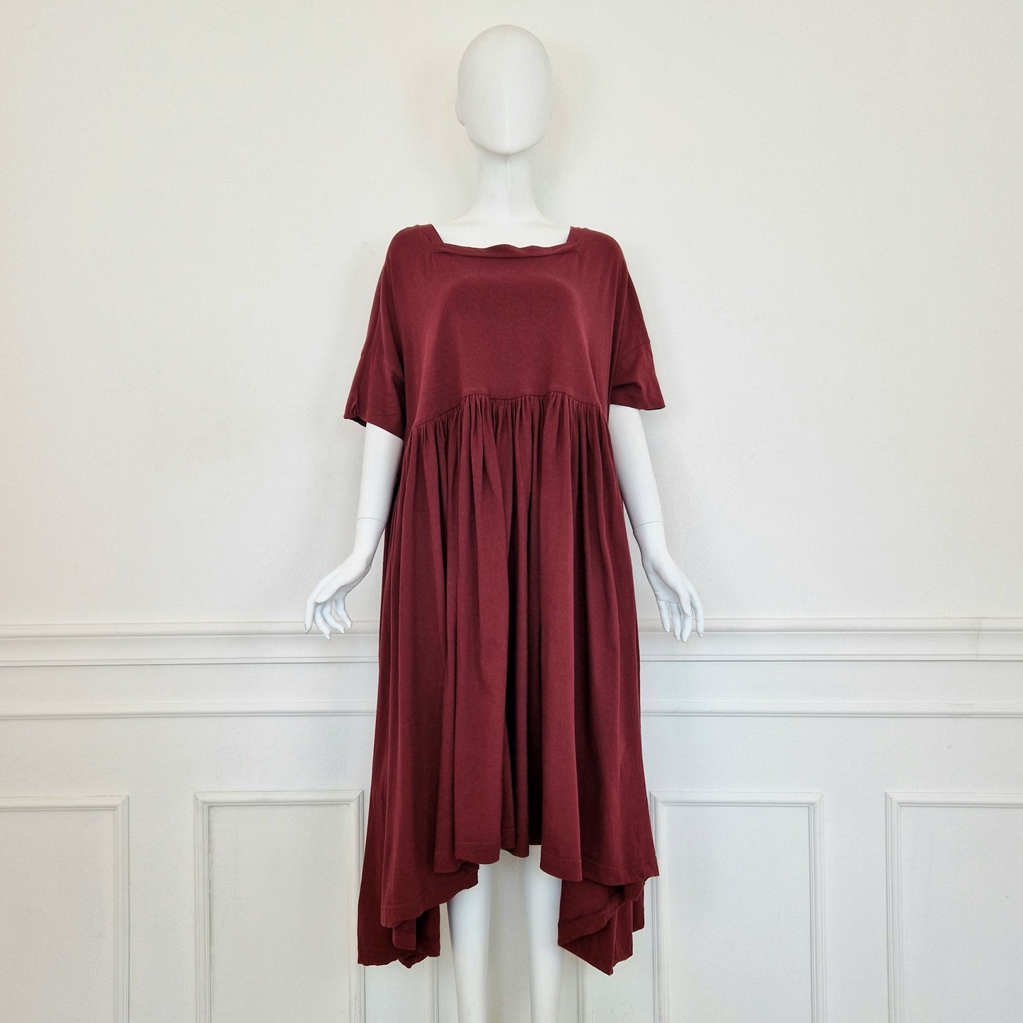 Romeo Gigli | Abito oversize bordeaux