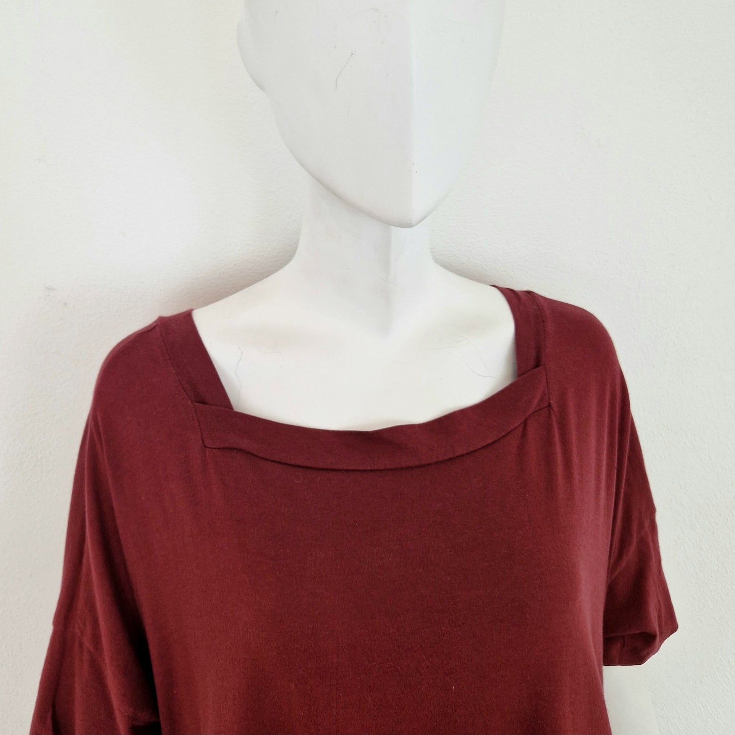 Romeo Gigli | Abito oversize bordeaux