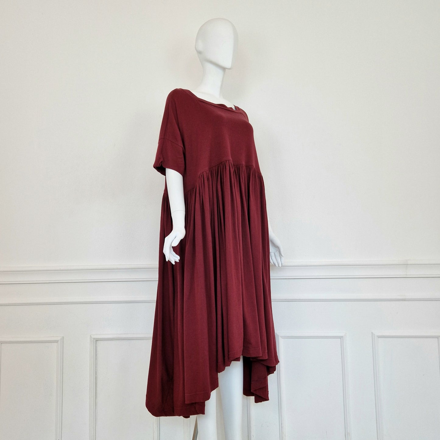 Romeo Gigli | Abito oversize bordeaux