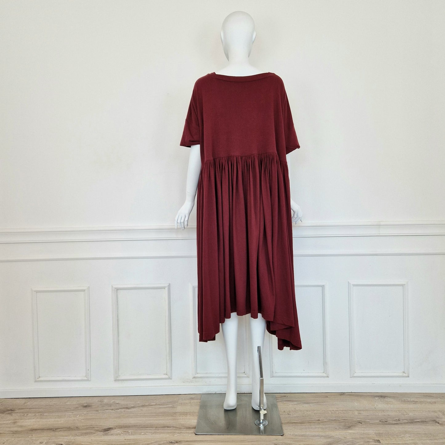 Romeo Gigli | Abito oversize bordeaux