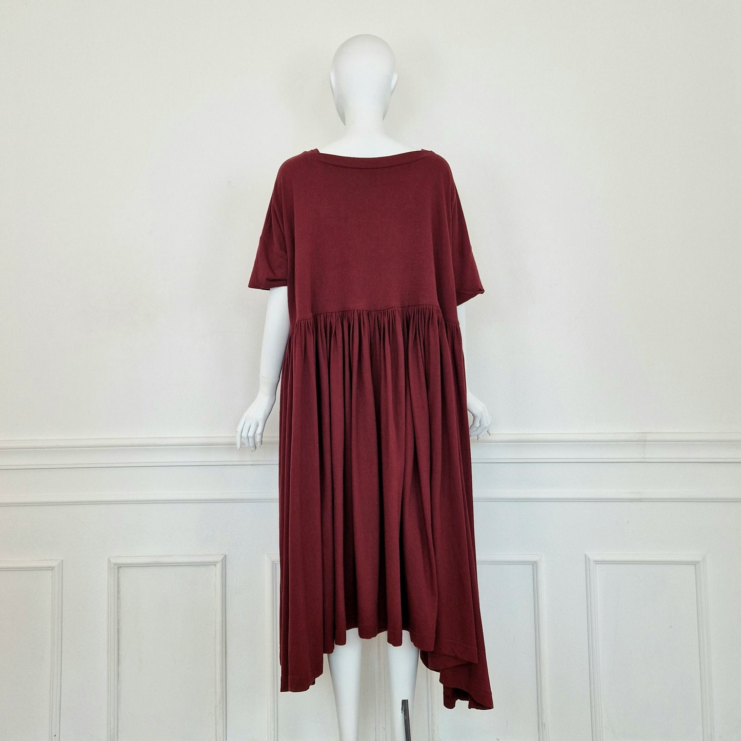 Romeo Gigli | Abito oversize bordeaux