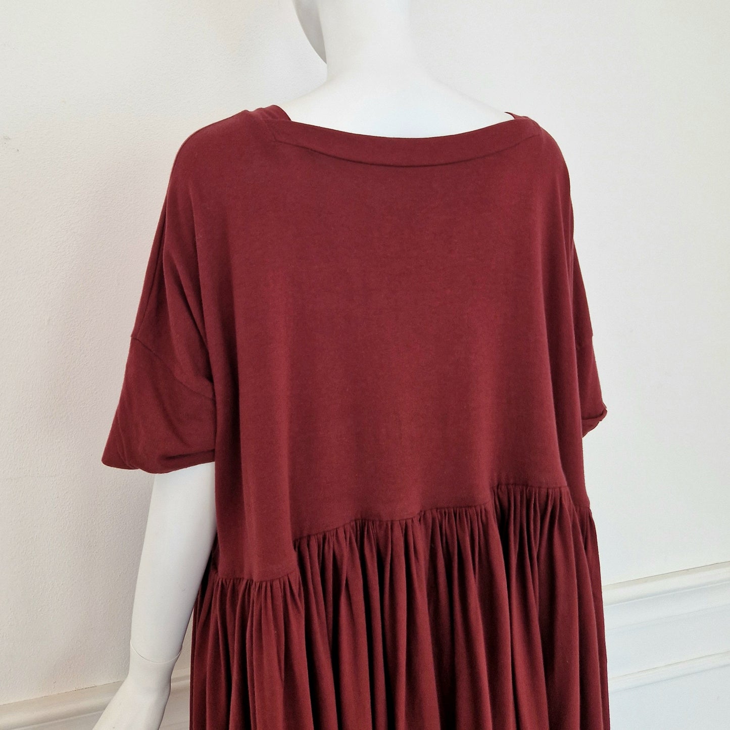 Romeo Gigli | Abito oversize bordeaux