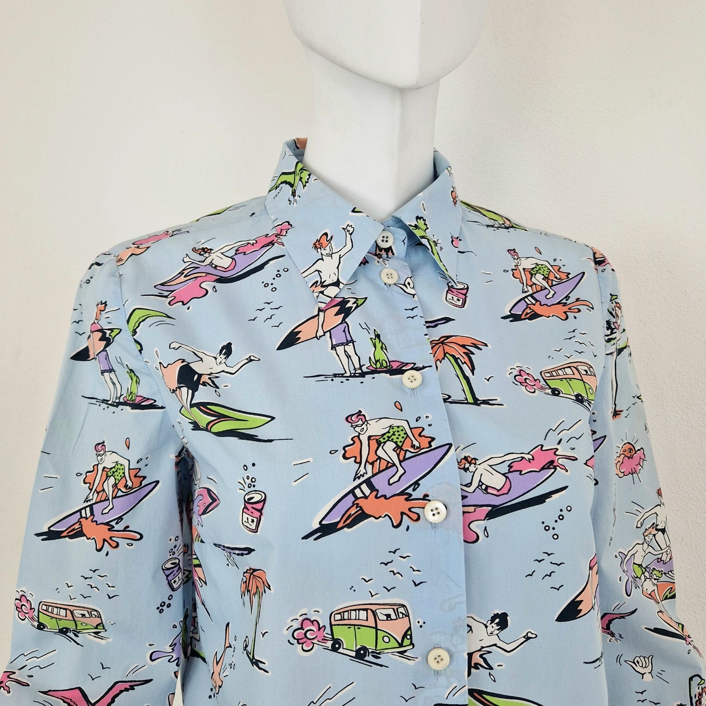 Prada | Camicia stampe surf 2012