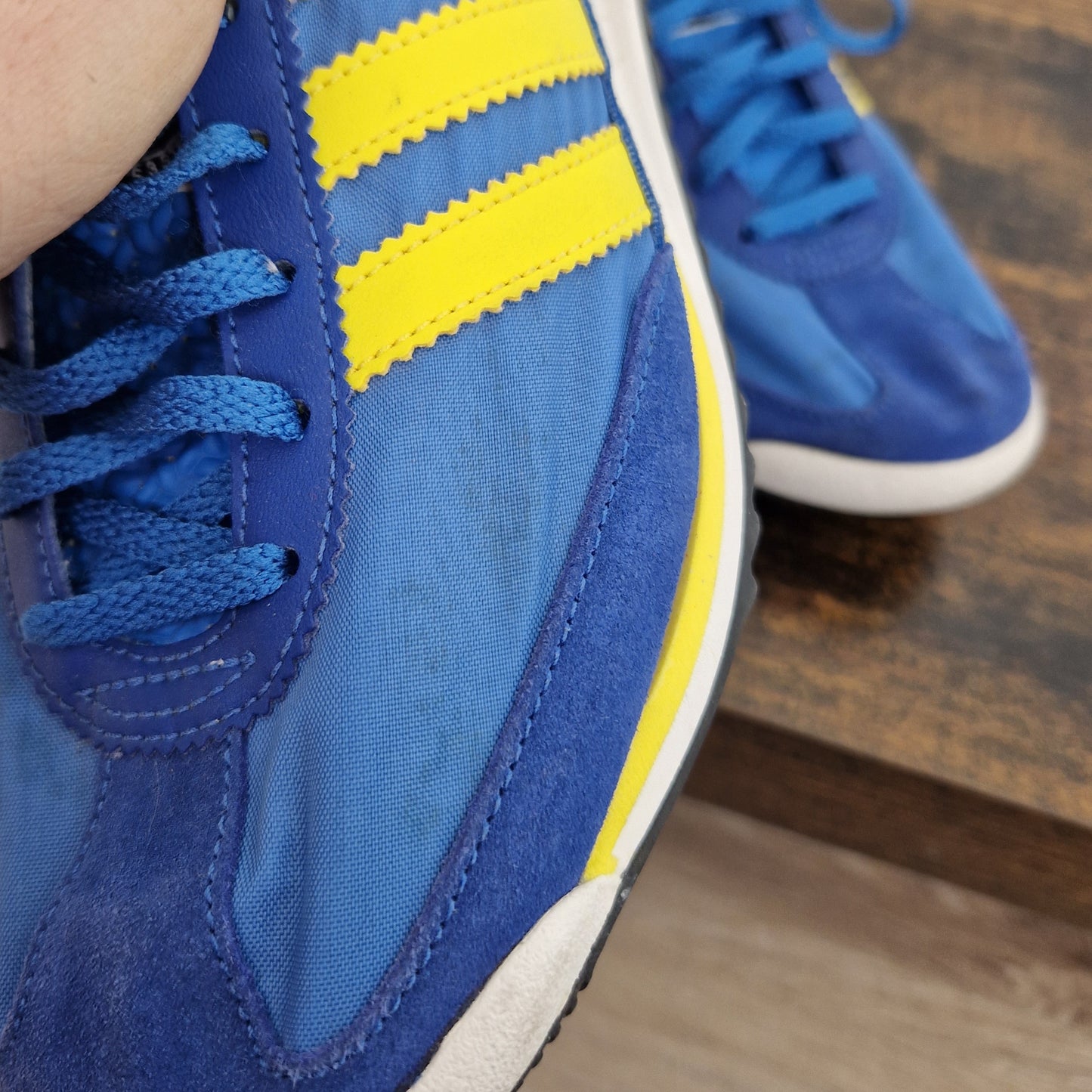 Adidas | Sneakers SL 72 blu e gialle