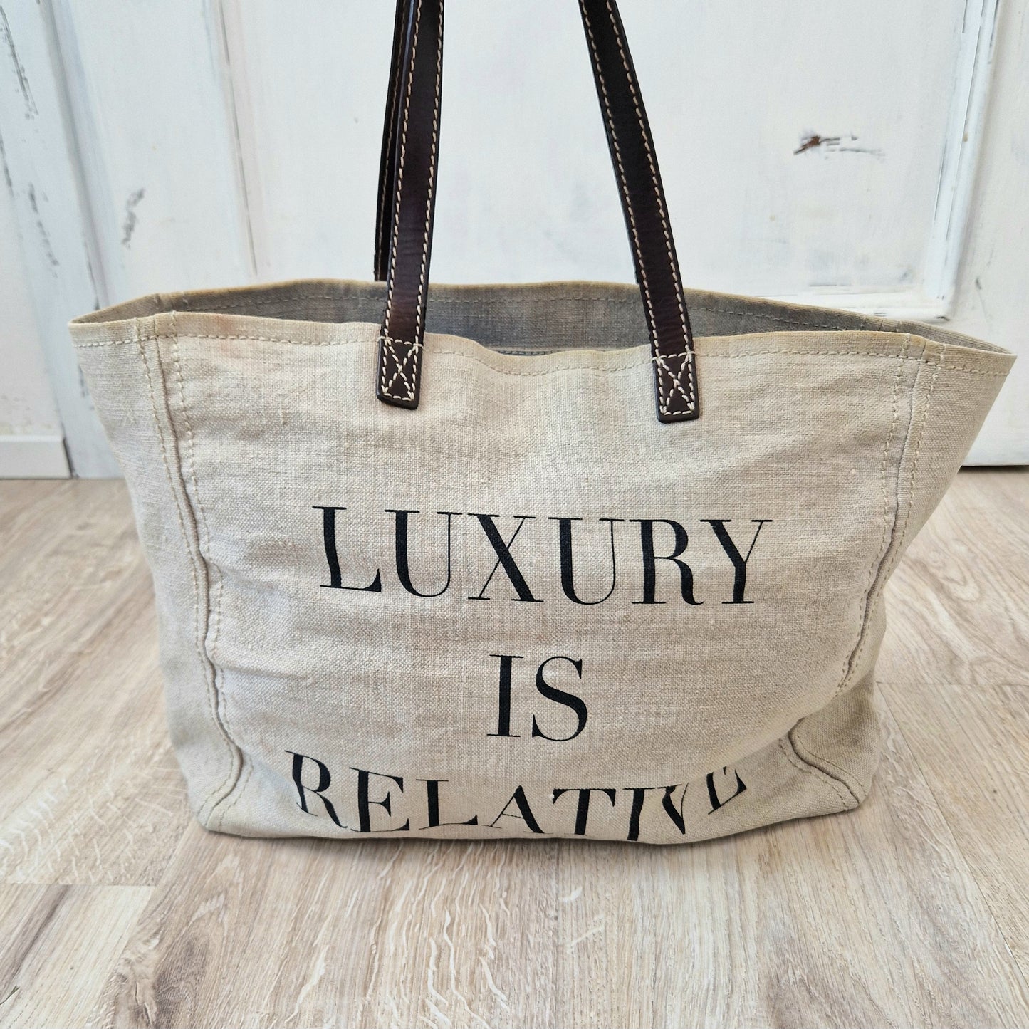 Moschino | Borsa "Luxury is relative"