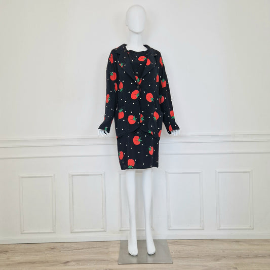 Emanuel Ungaro | Completo vintage pomodori