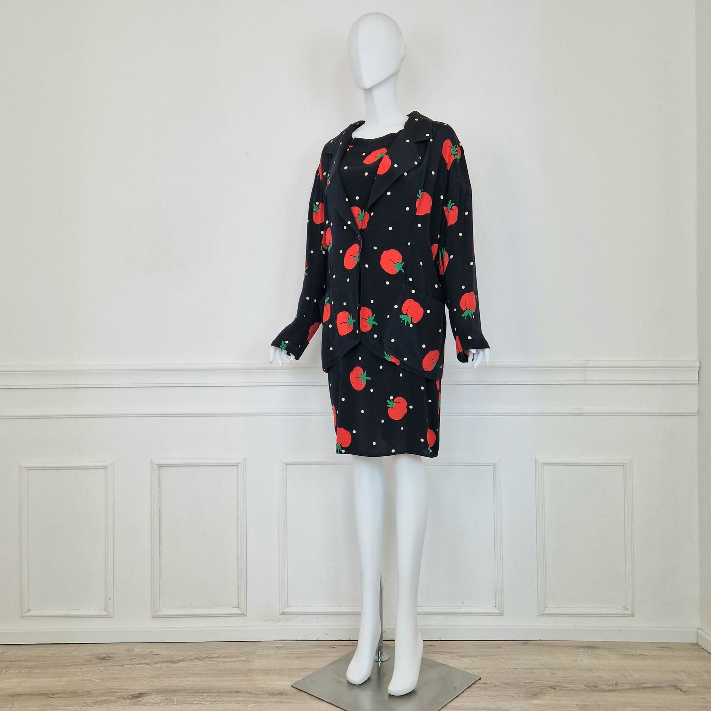 Emanuel Ungaro | Completo vintage pomodori