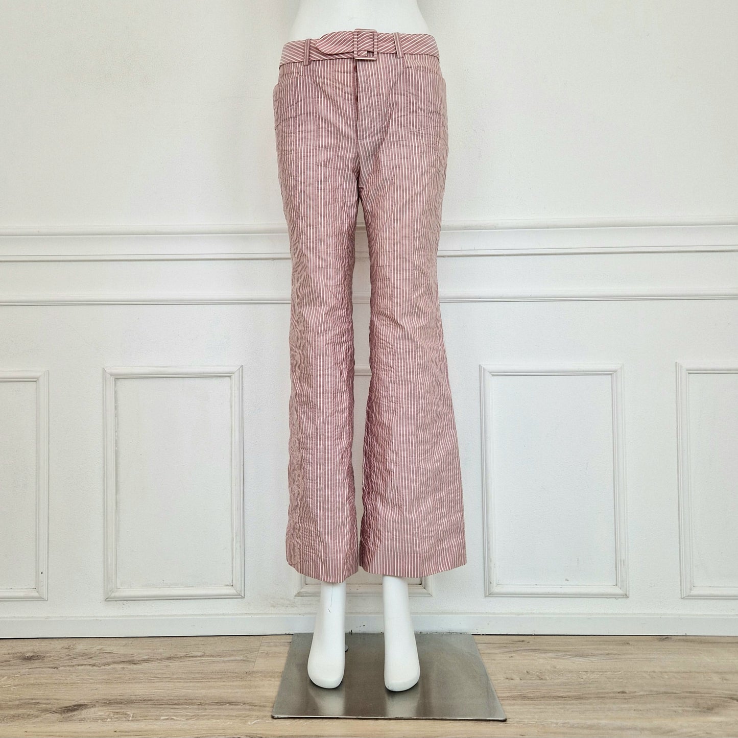 Romeo Gigli | Pantaloni rosa gessati