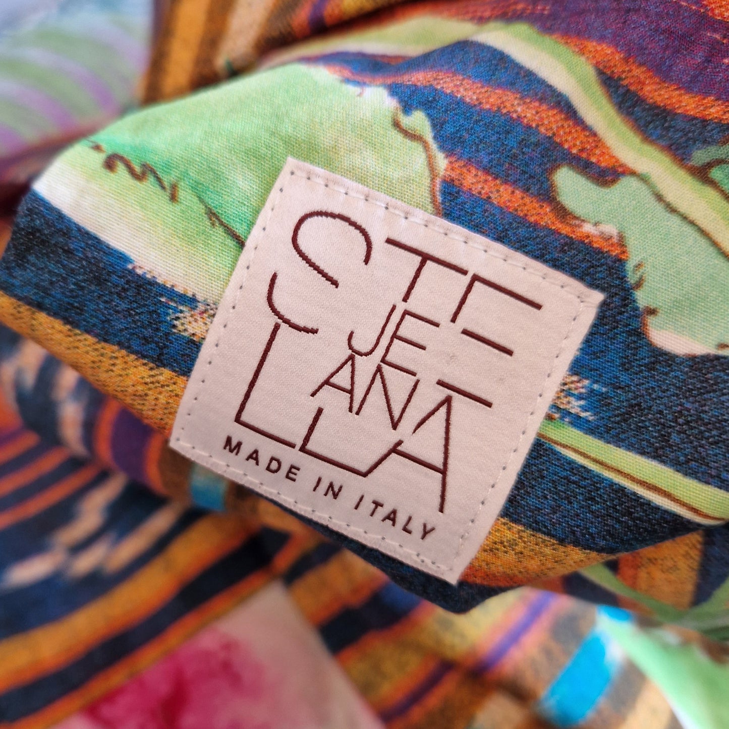 Stella Jean | Abito in cotone stampato