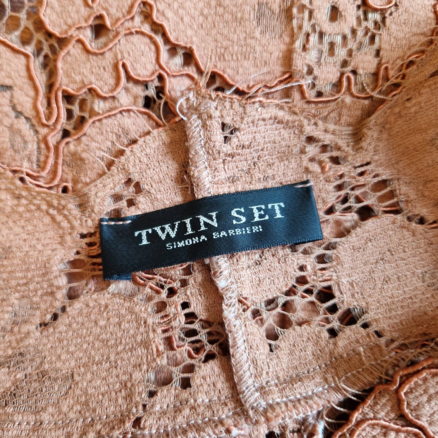 Twin Set by Simona Barbieri | Abito lungo in pizzo