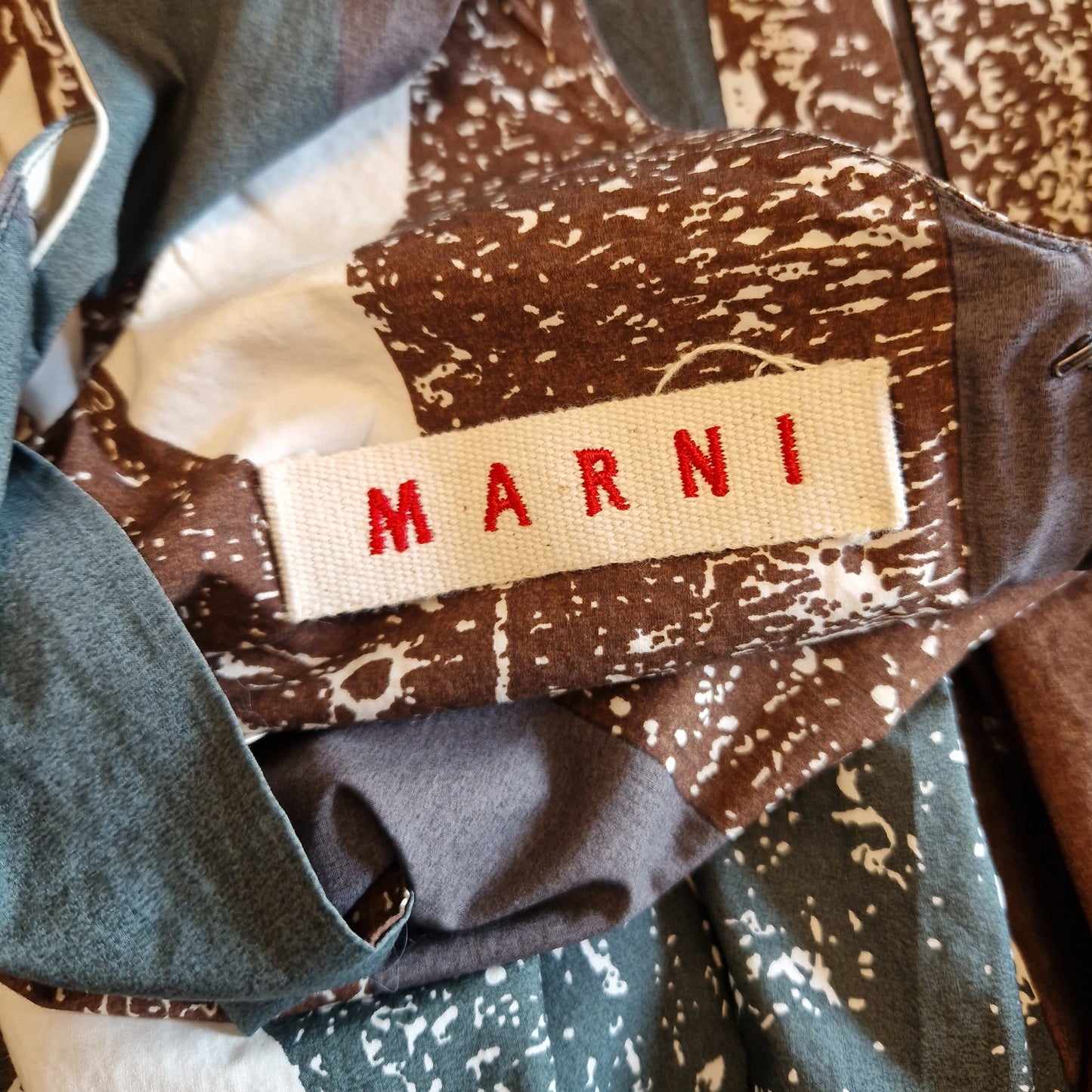 Marni | Abito cotone marrone