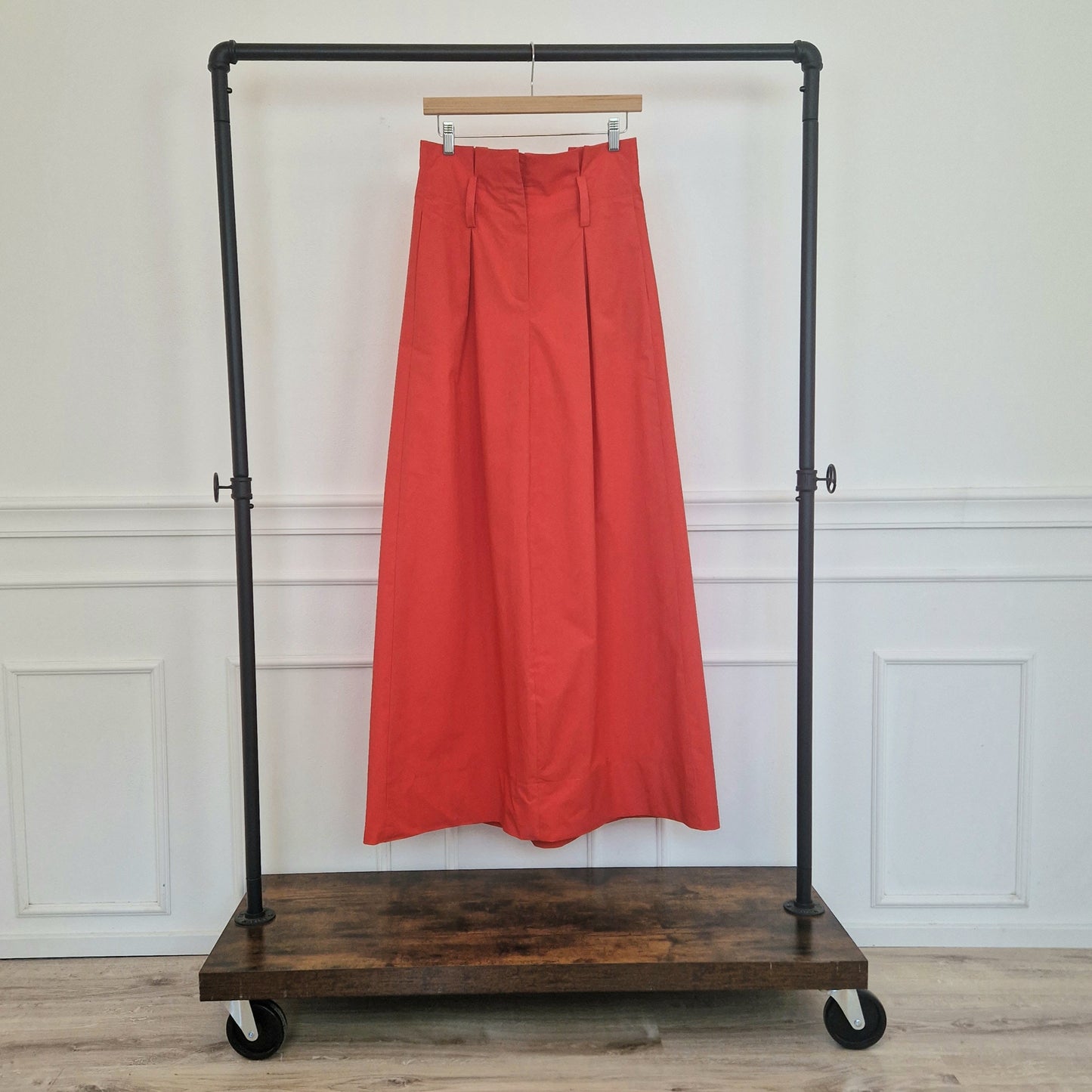 Marella | Gonna lunga rosso corallo