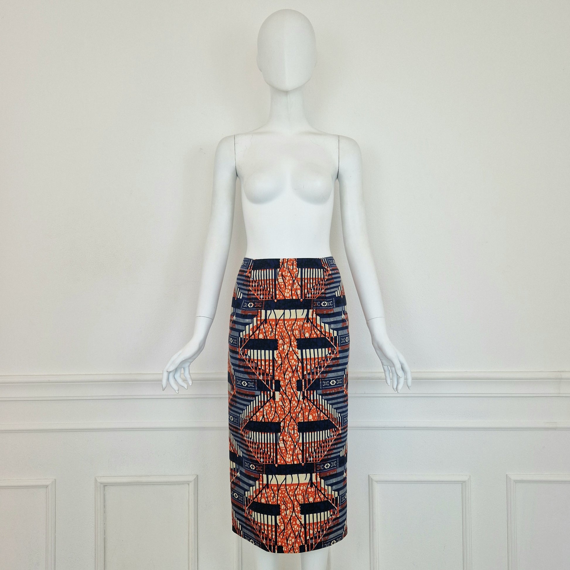 Stella Jean Gonna a tubo tessuto wax – Undemocratic Vintage