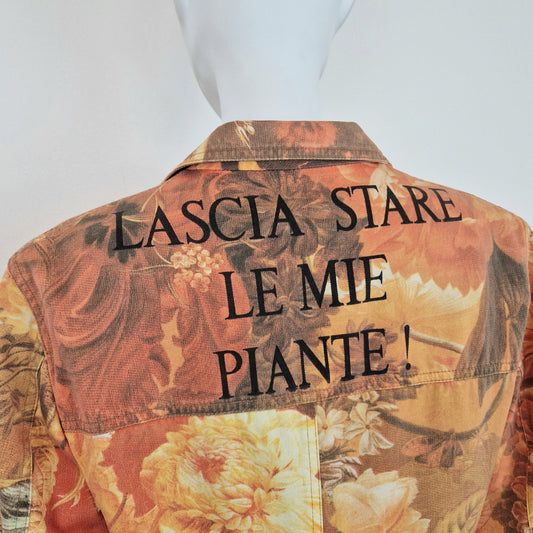 Moschino | Giacca "Lascia stare le mie piante!"